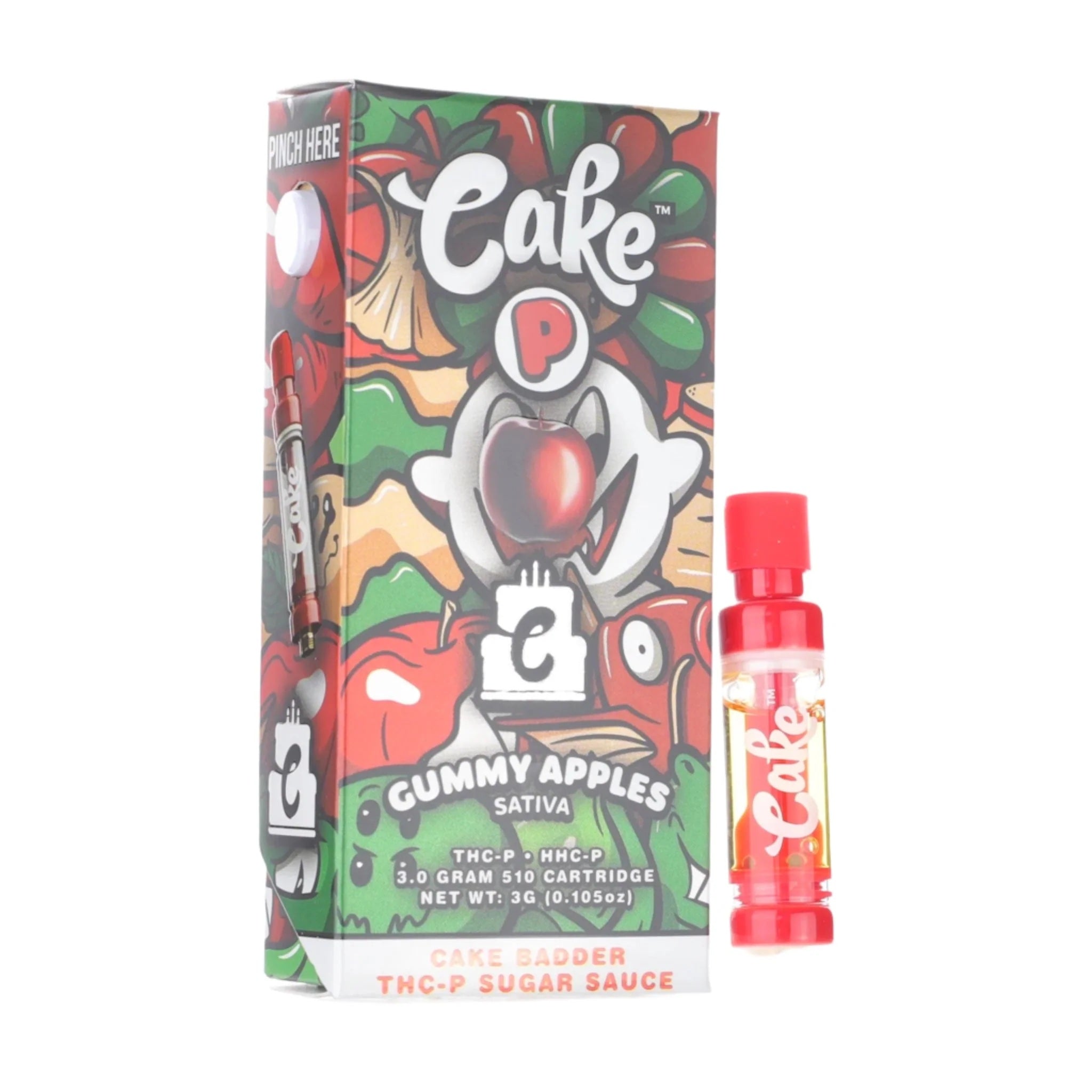 Cake Cartoon THC-P Sugar Sauce Device - 3000mg - Image 3