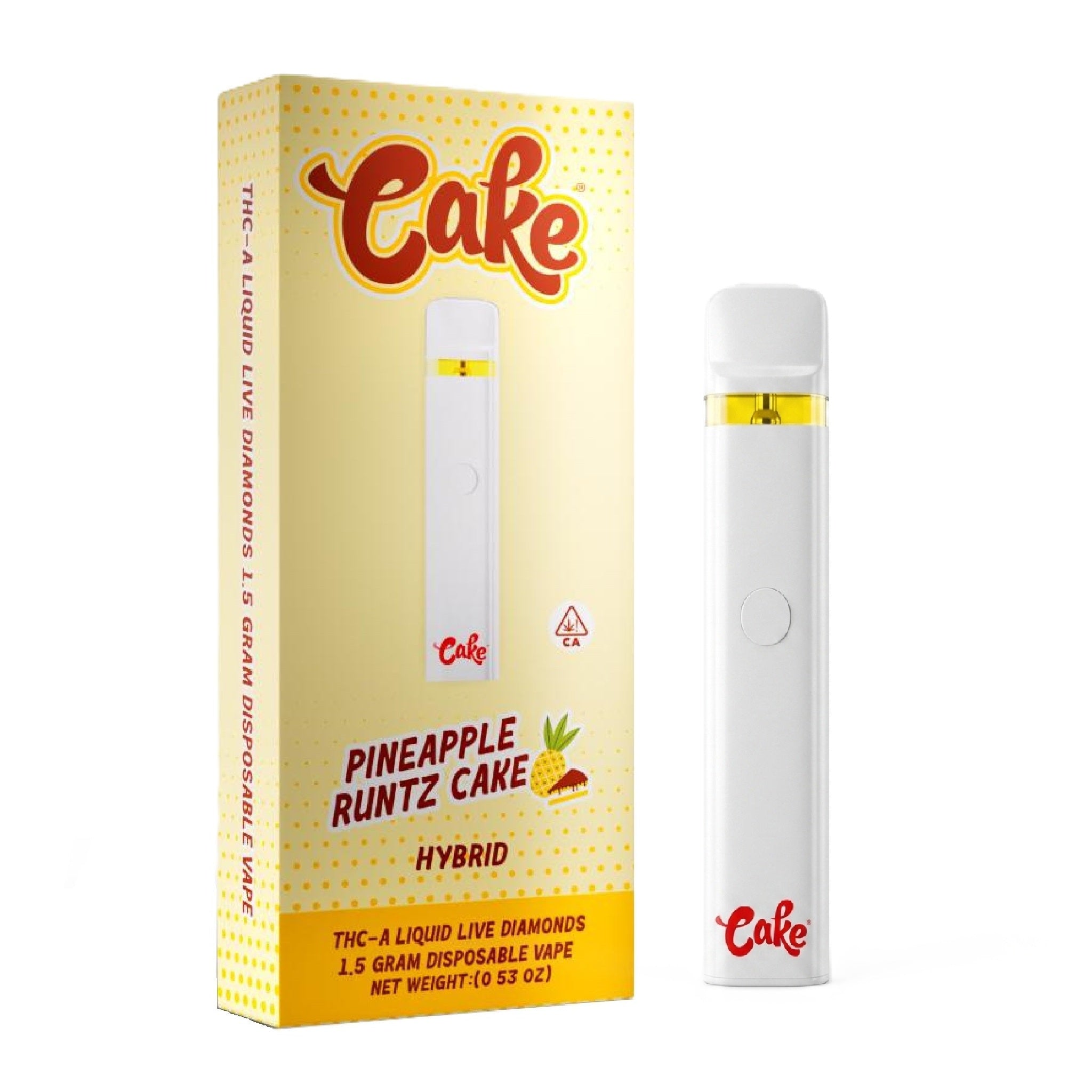 CAKE Liquid Live Diamonds THC-A Device - 1500mg - Image 4