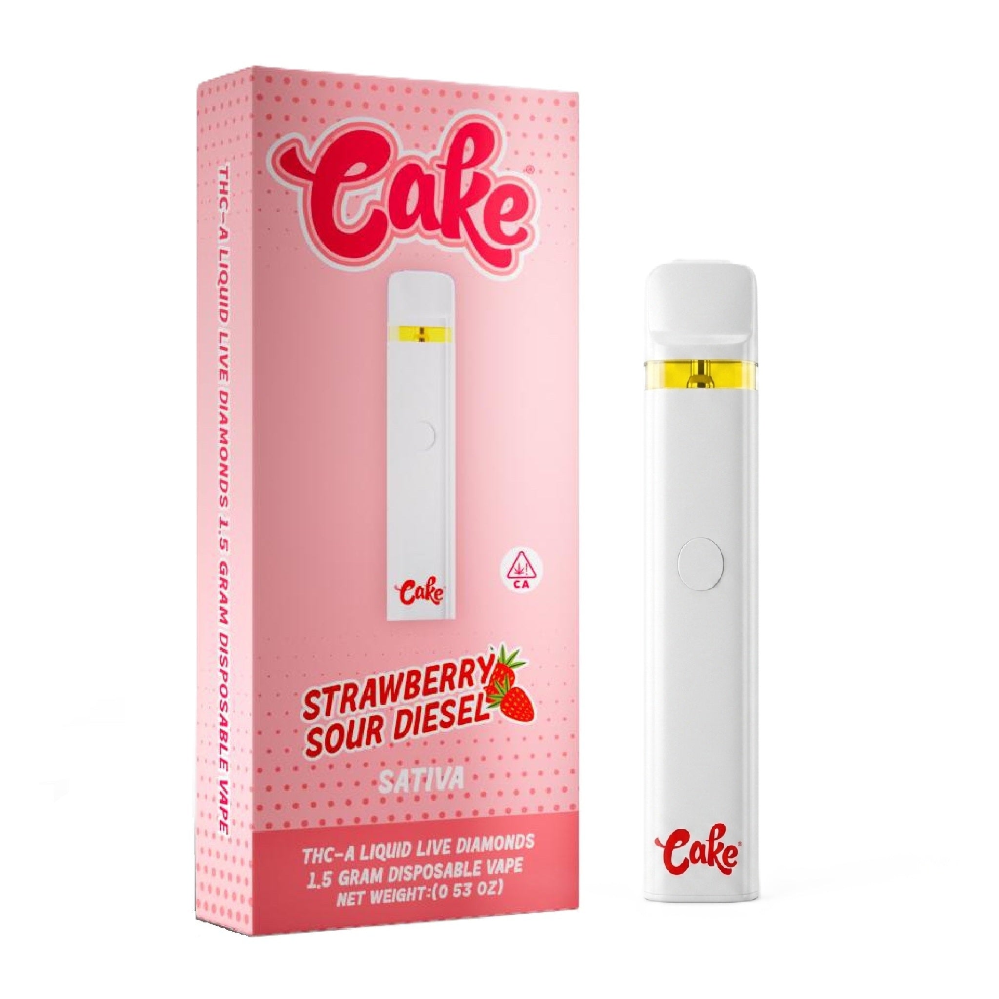 CAKE Liquid Live Diamonds THC-A Device - 1500mg - Image 3
