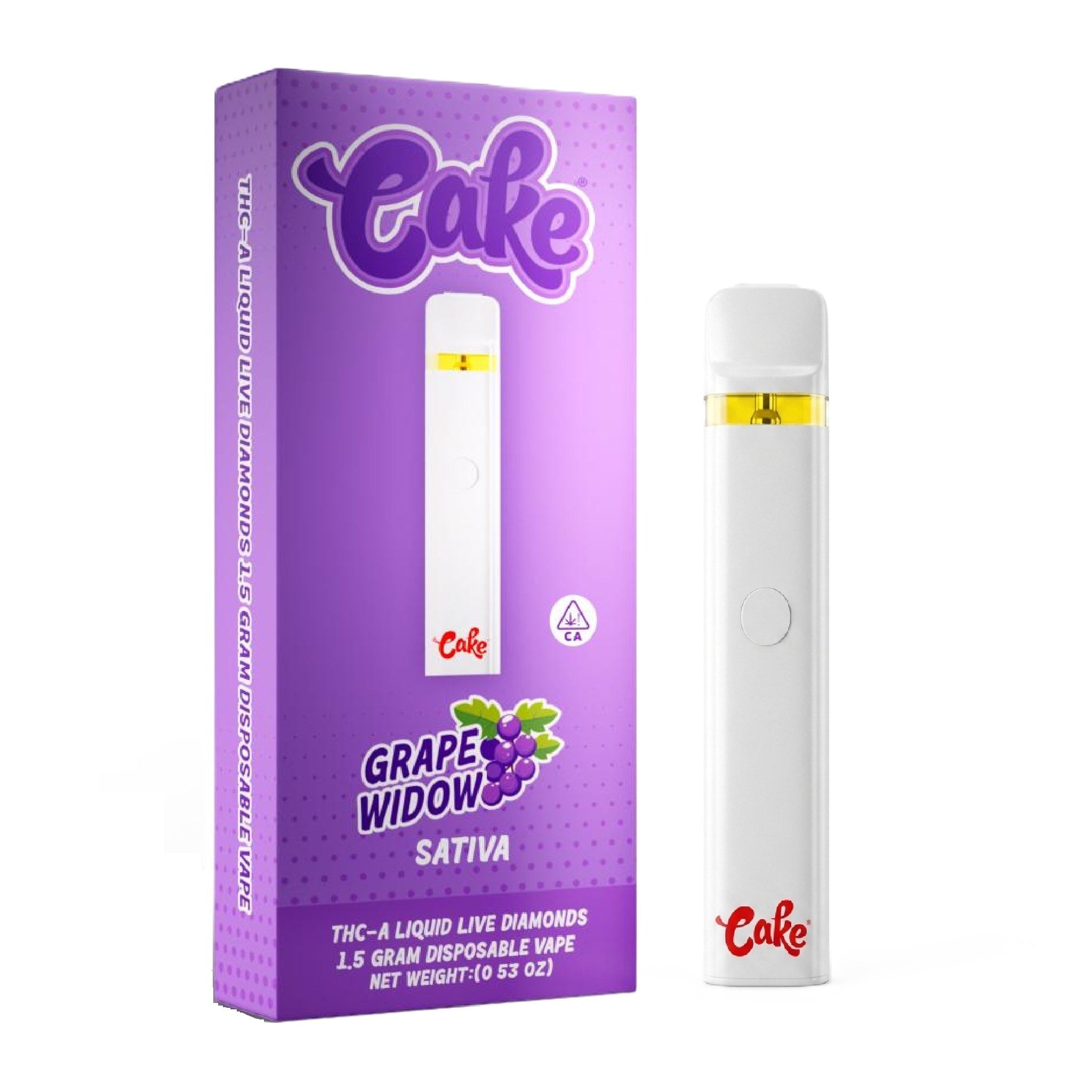 CAKE Liquid Live Diamonds THC-A Device - 1500mg - Image 2