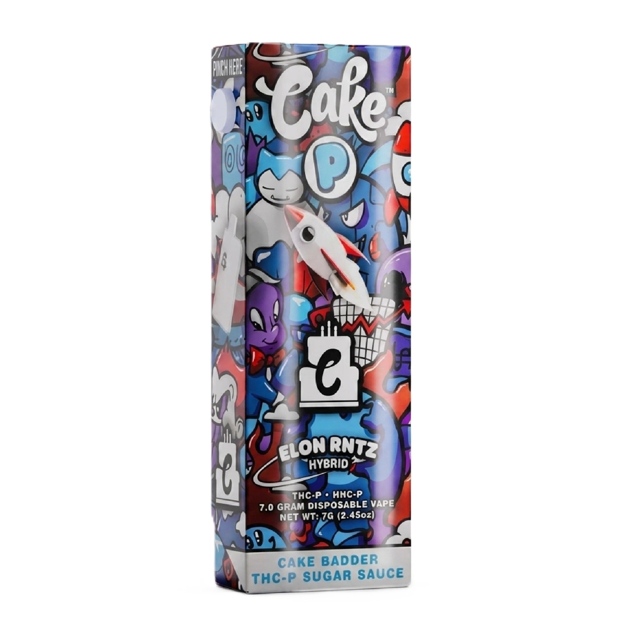 Cake P Badder THC-P Sugar Sauce Device - 7000mg - Image 3