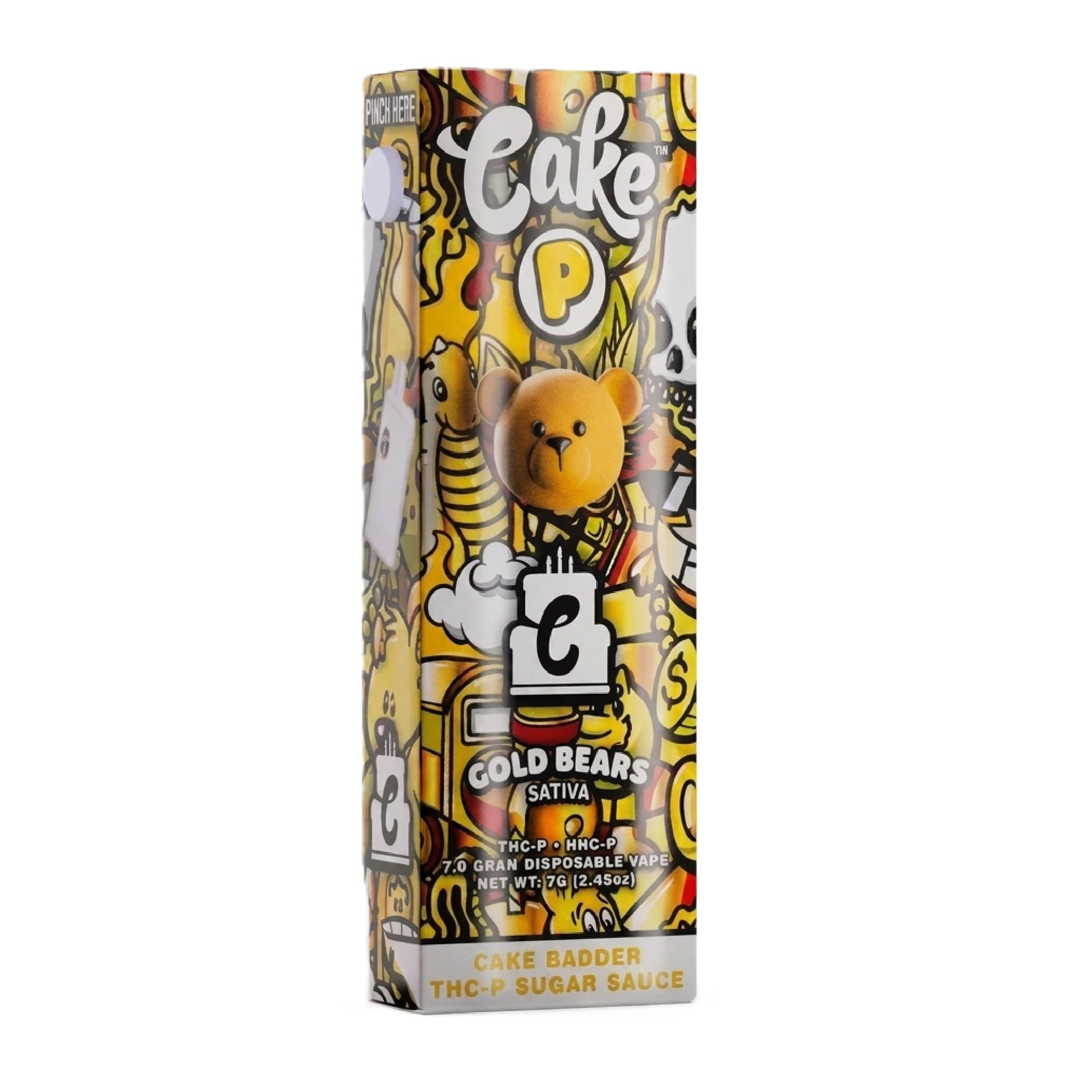 Cake P Badder THC-P Sugar Sauce Device - 7000mg - Image 6