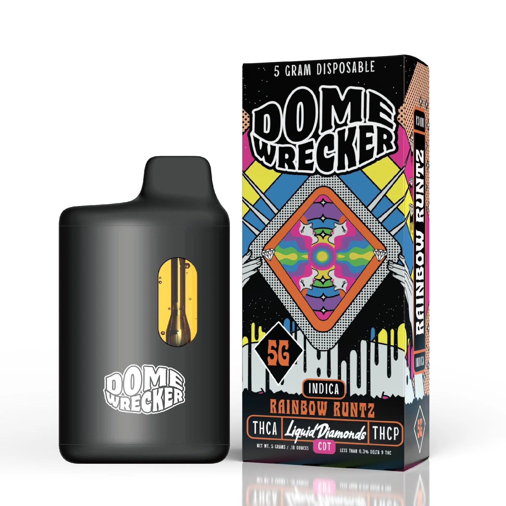 Dome Wrecker THC-A Device - 5000mg - Image 8