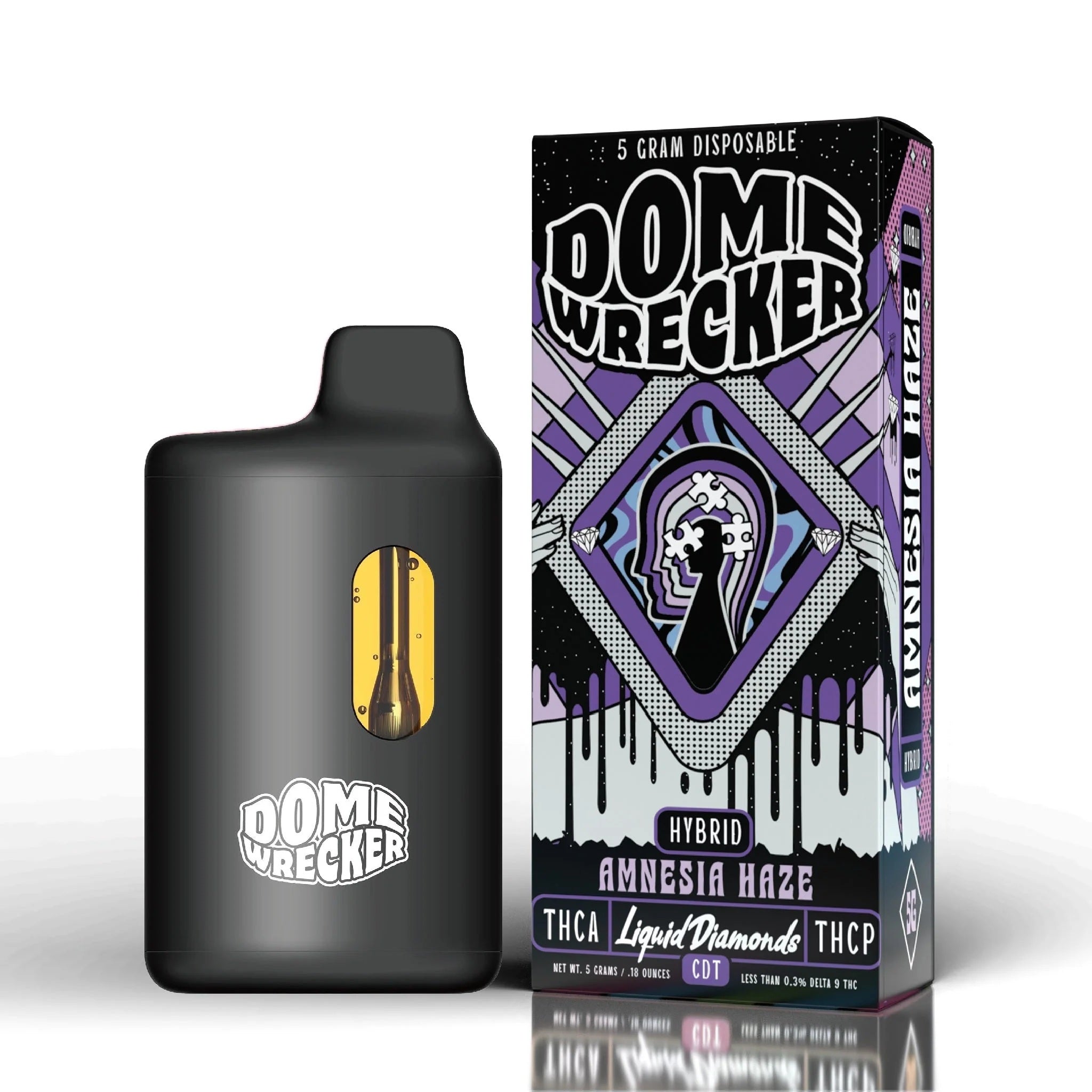 Dome Wrecker THC-A Device - 5000mg - Image 7
