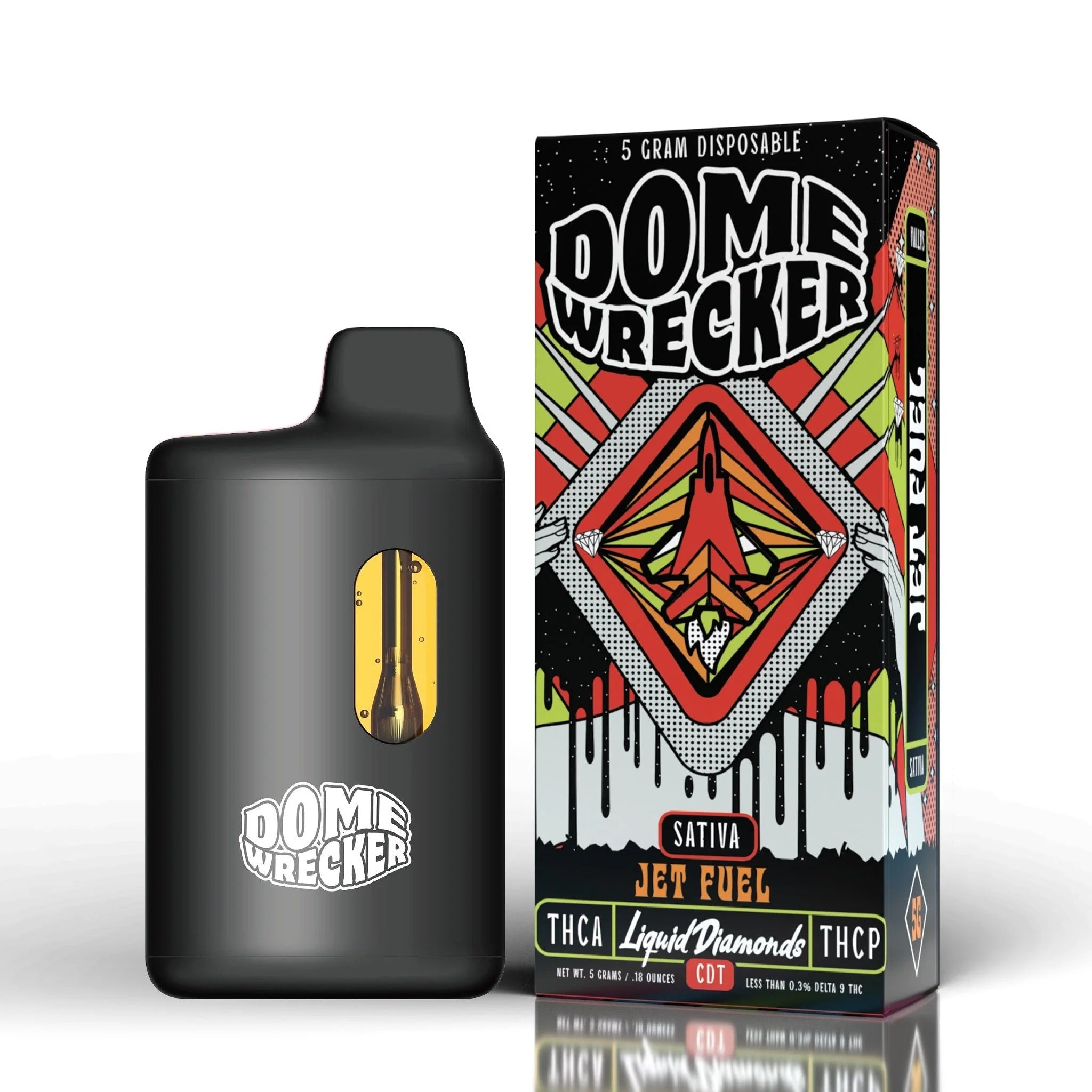 Dome Wrecker THC-A Device - 5000mg - Image 4