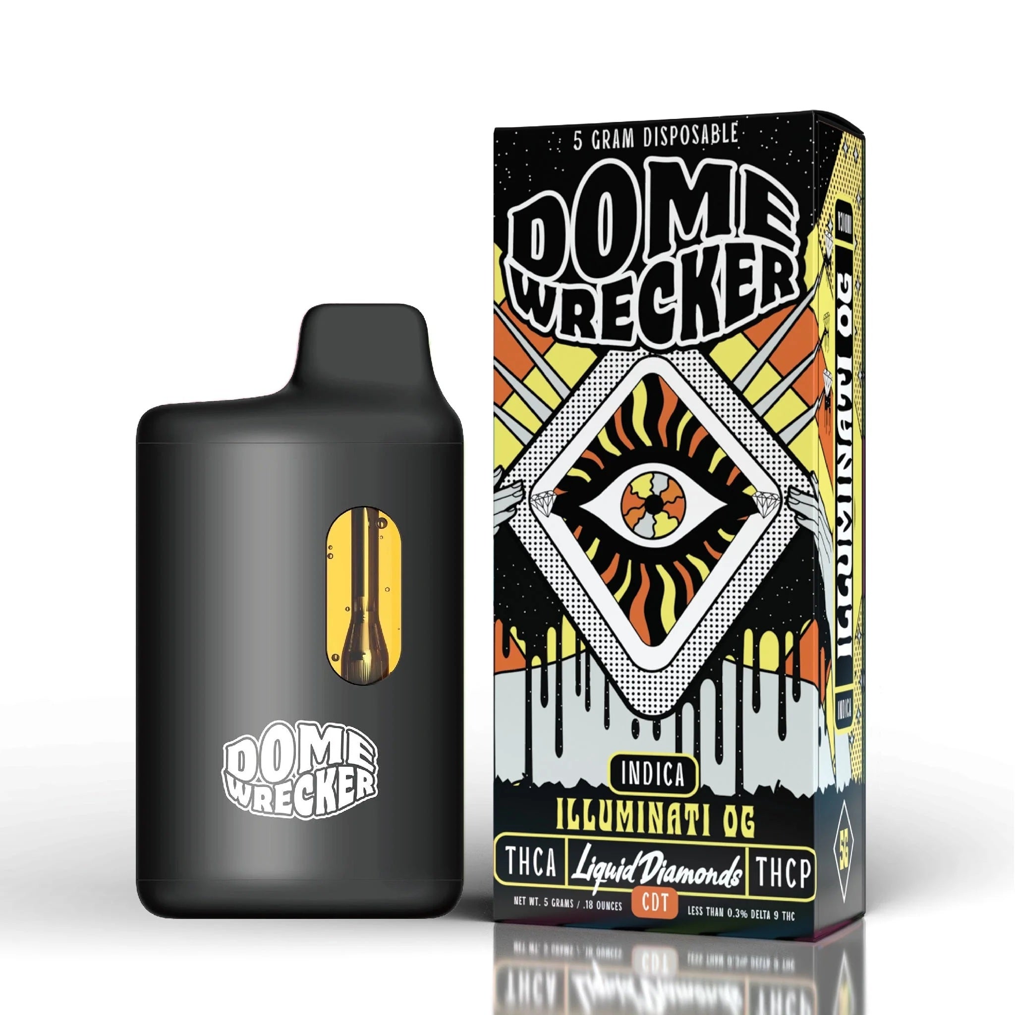 Dome Wrecker THC-A Device - 5000mg - Image 2