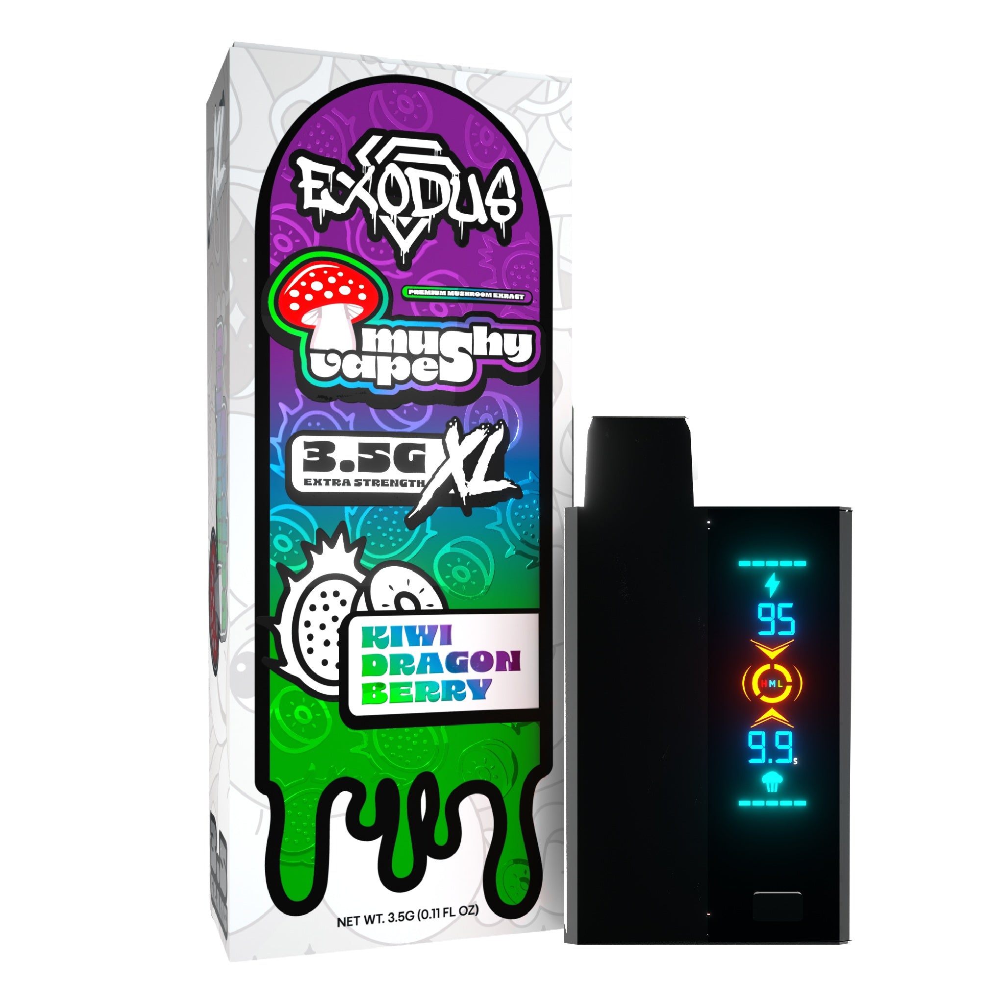 Exodus Mushy Premium Mushroom XL Device - 3500mg - Image 4