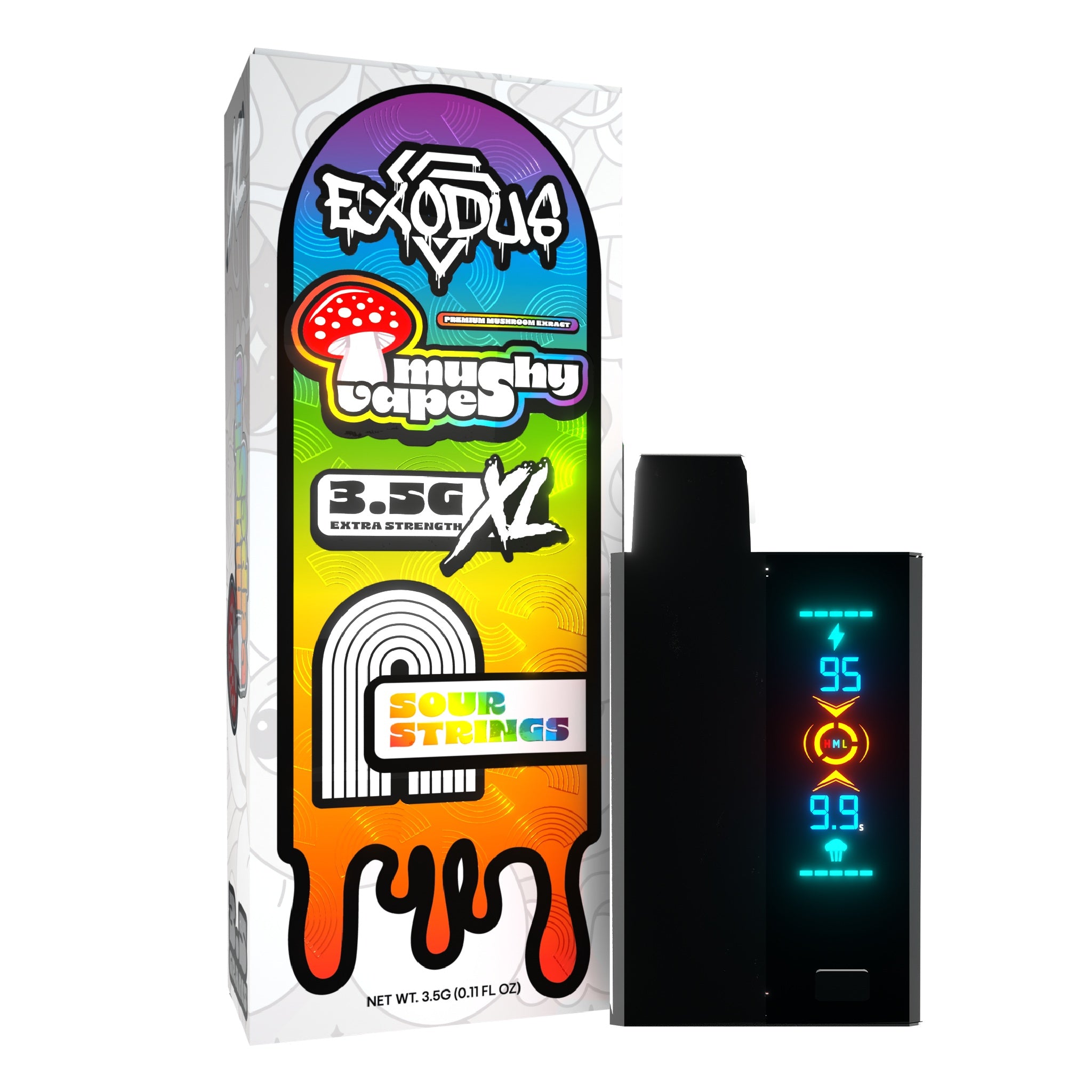Exodus Mushy Premium Mushroom XL Device - 3500mg - Image 6