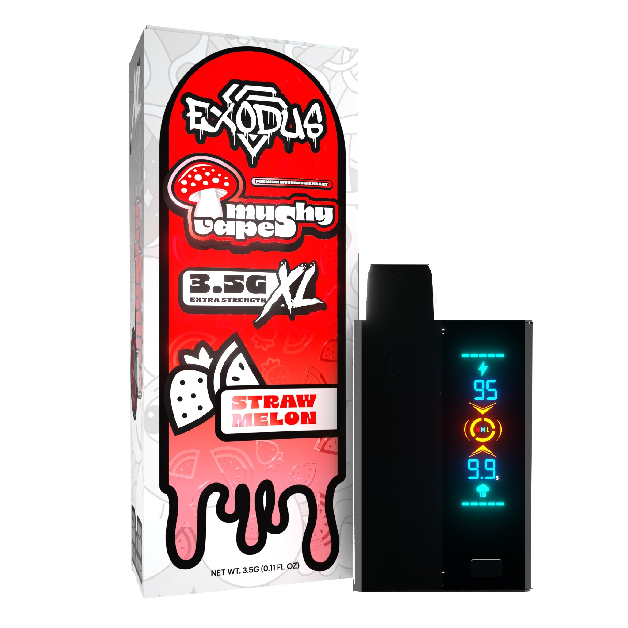 Exodus Mushy Premium Mushroom XL Device - 3500mg - Image 3