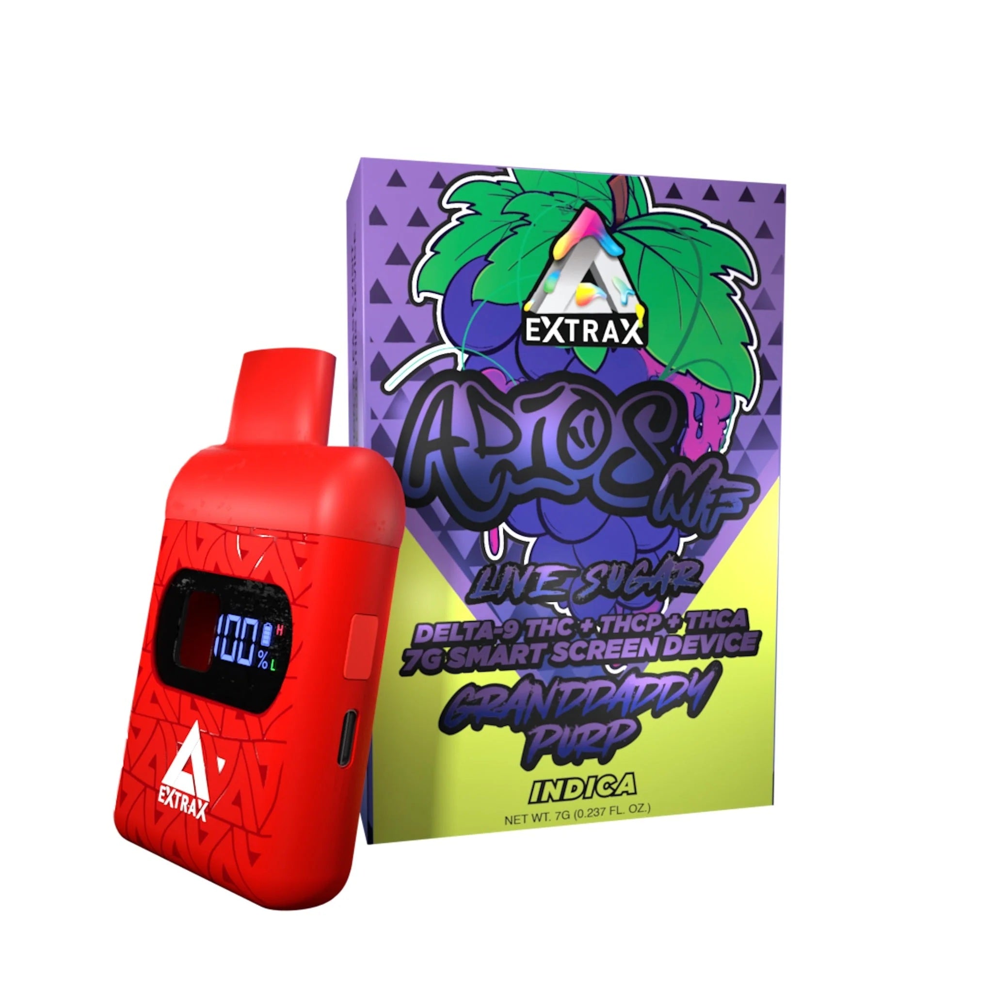Extrax Adios MF THC-A Live Sugar Unit - 7000mg - Image 3