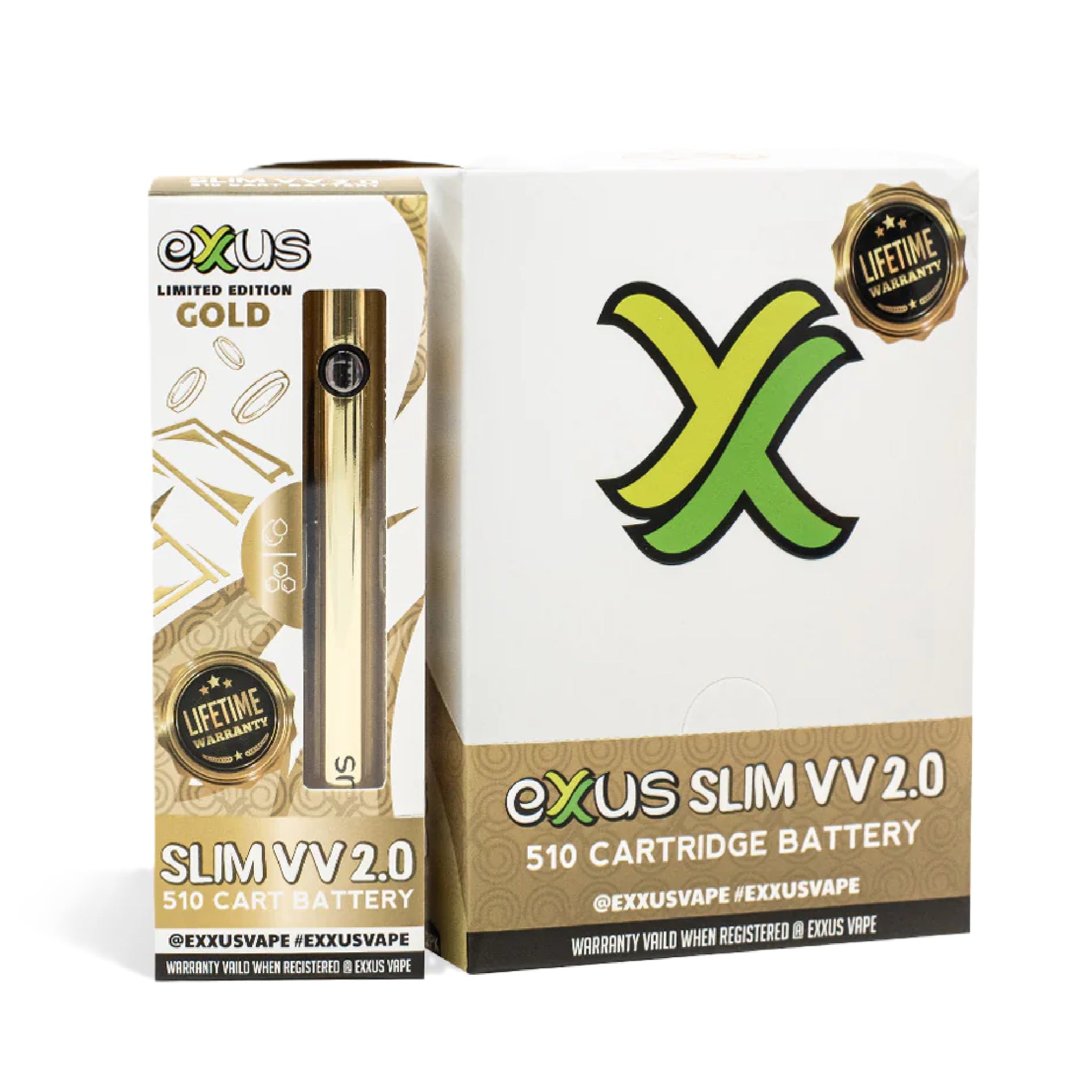 Exxus Limited Edition Envy Slim VV 2.0 510 Power Unit - Image 6
