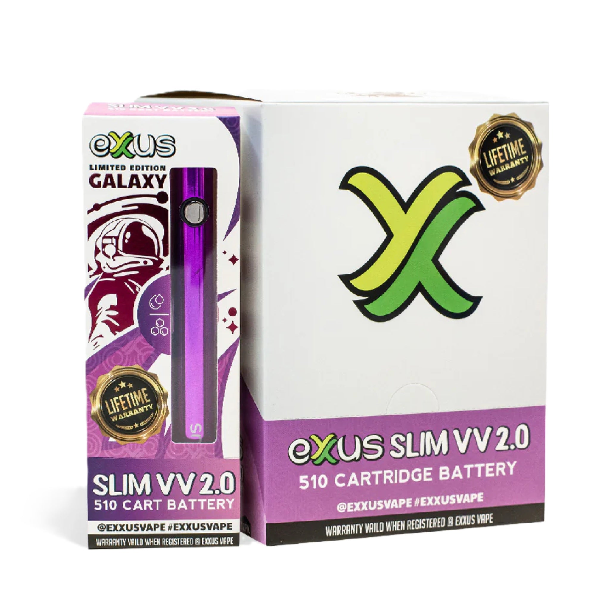 Exxus Limited Edition Envy Slim VV 2.0 510 Power Unit - Image 4
