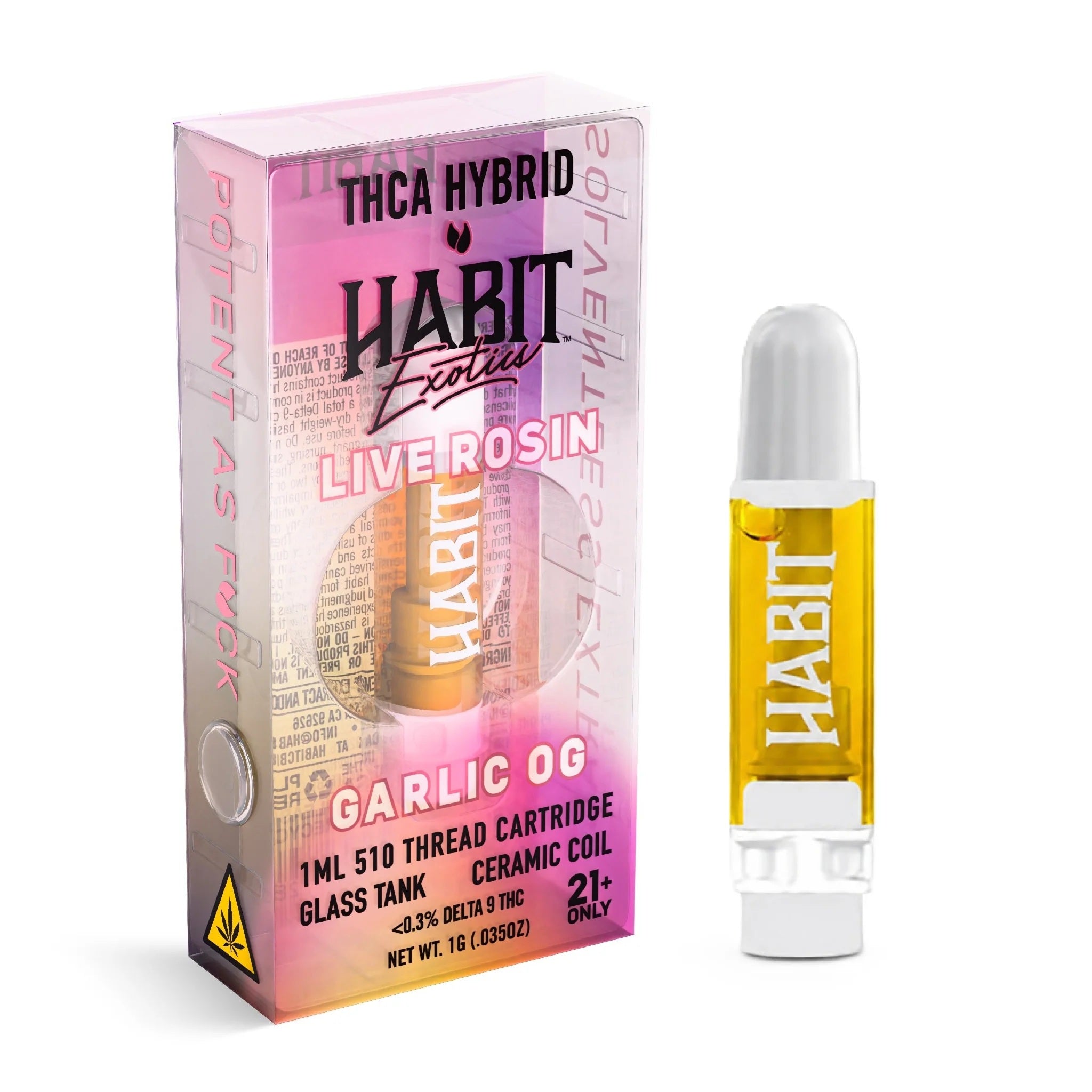 Habit Exotics THC-A Live Rosin Device - 1000mg - Image 6