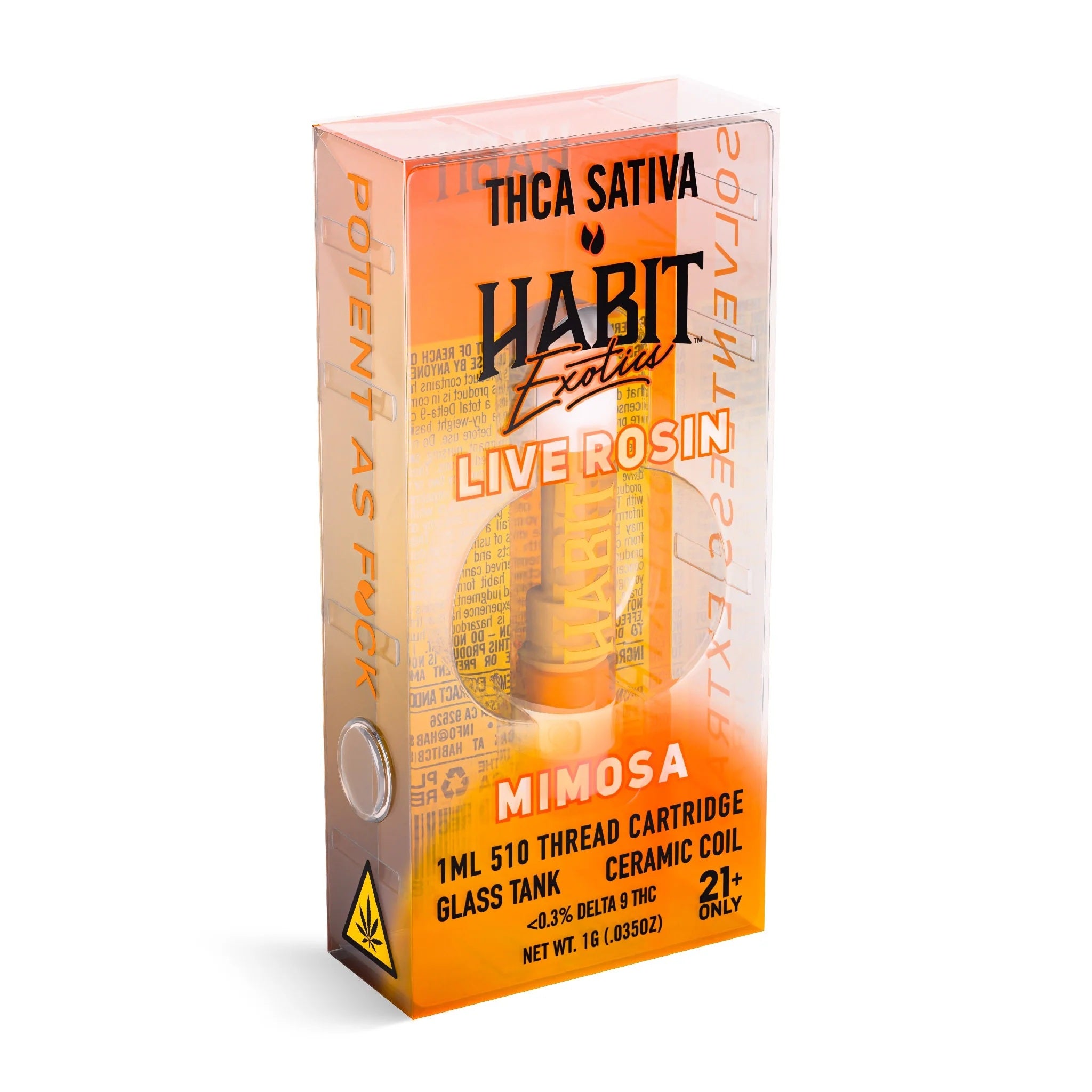Habit Exotics THC-A Live Rosin Device - 1000mg - Image 5