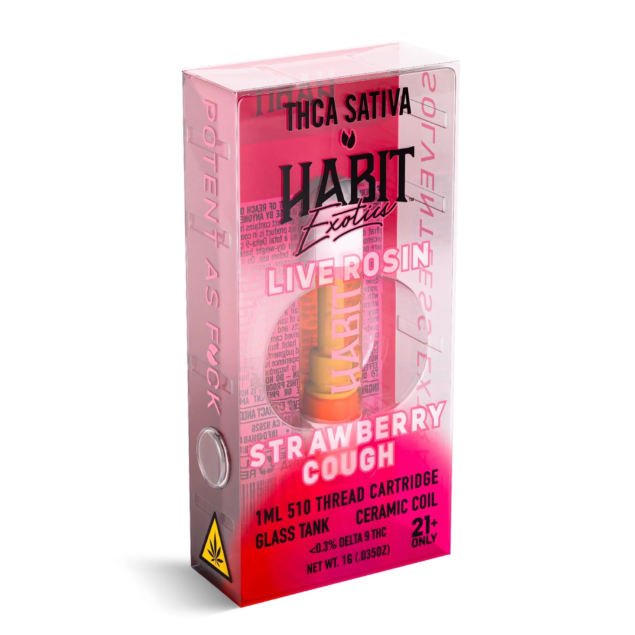 Habit Exotics THC-A Live Rosin Device - 1000mg - Image 3