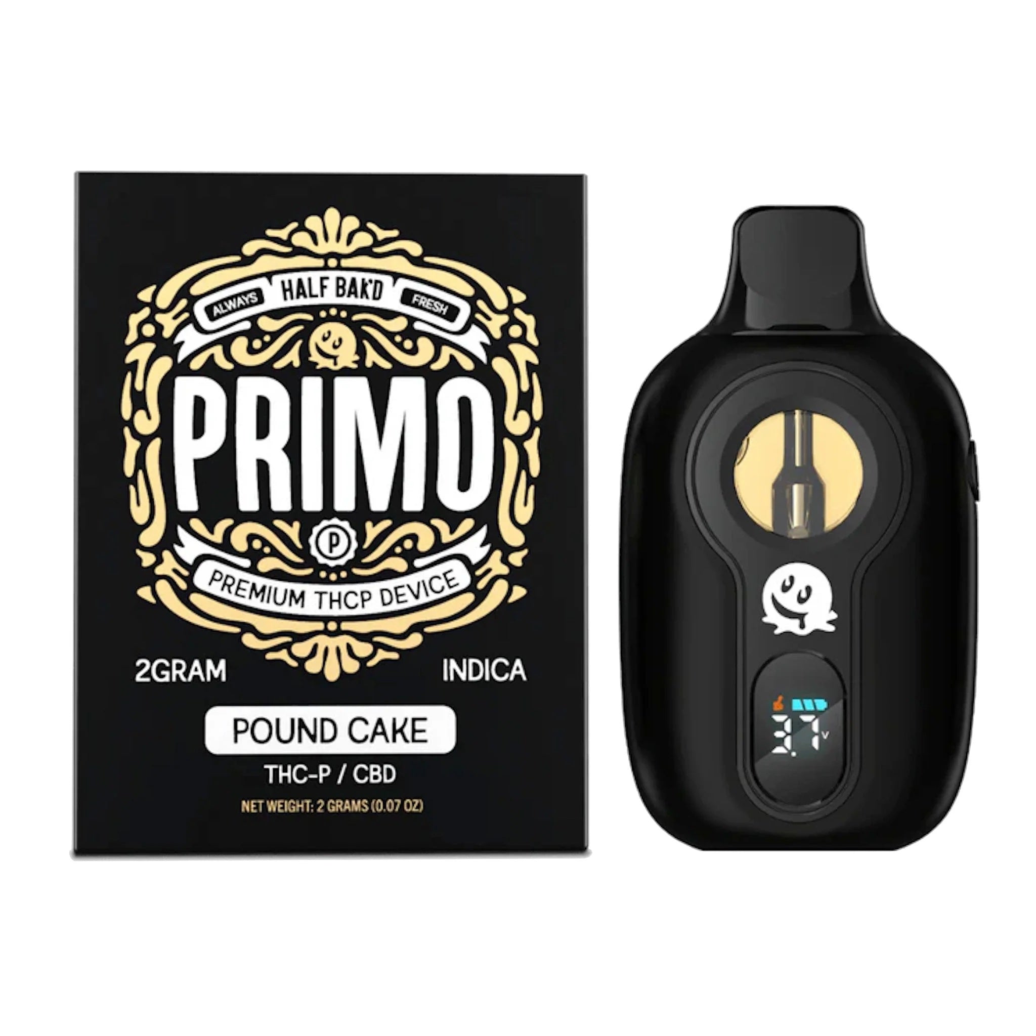 Half Bakd Primo THC-P Device - 2000mg - Image 4