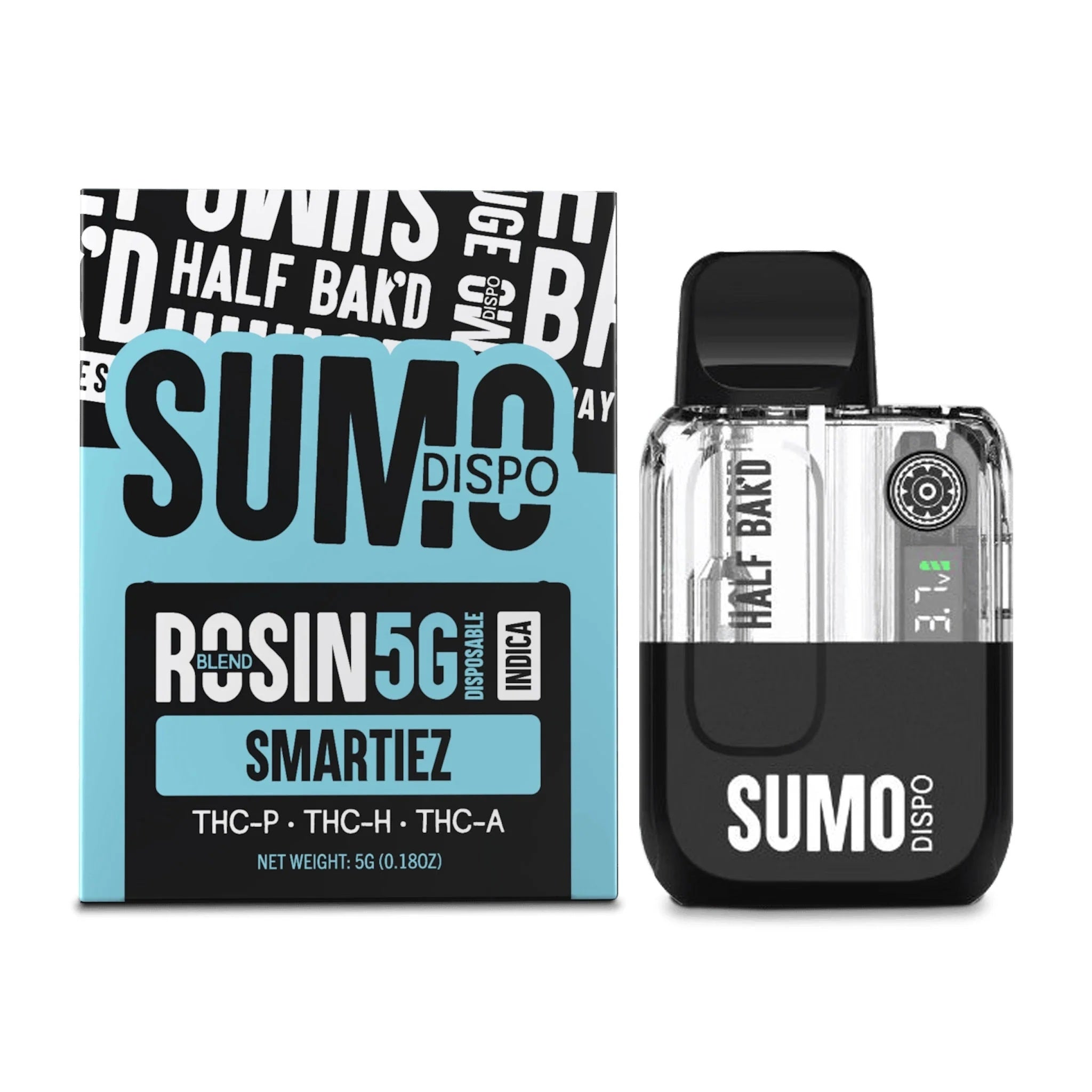 Half Bakd Rosin Blend Sumo Device - 5000mg - Image 6
