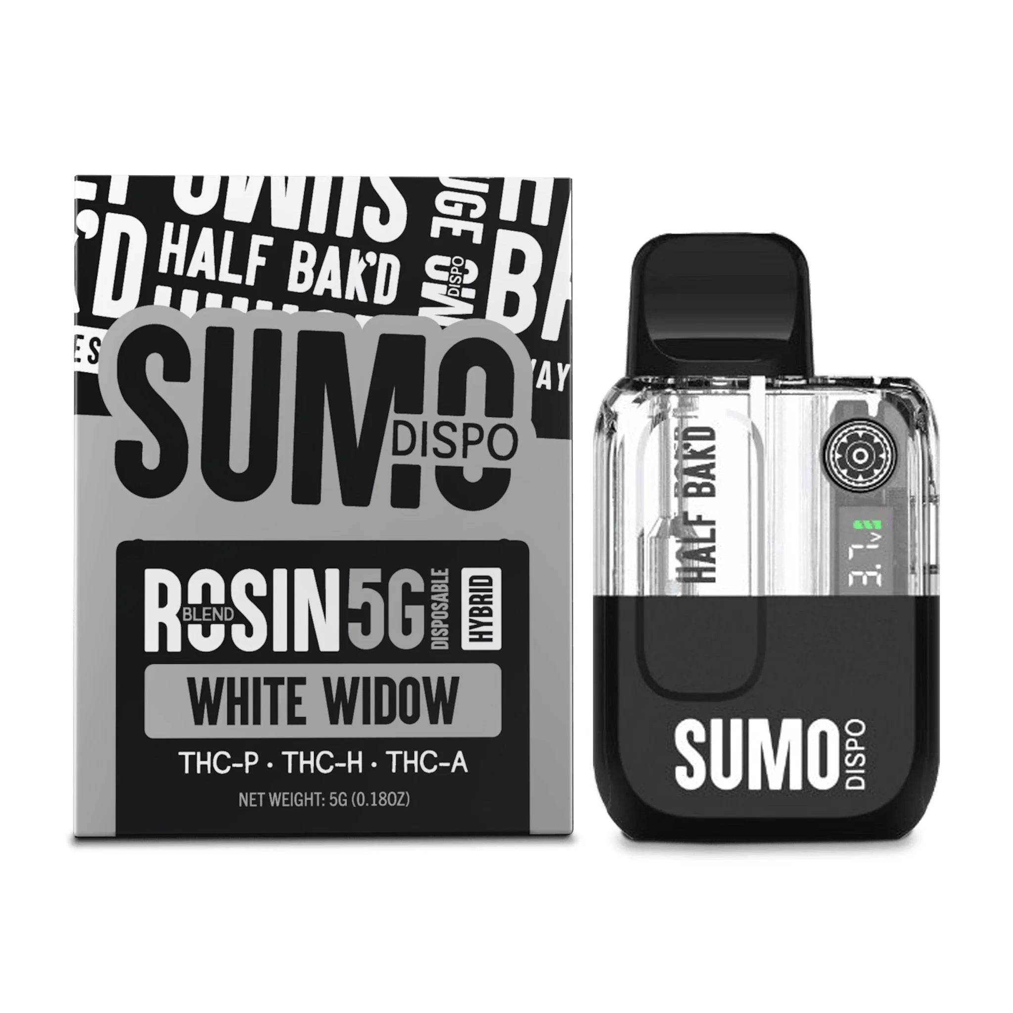 Half Bakd Rosin Blend Sumo Device - 5000mg - Image 3
