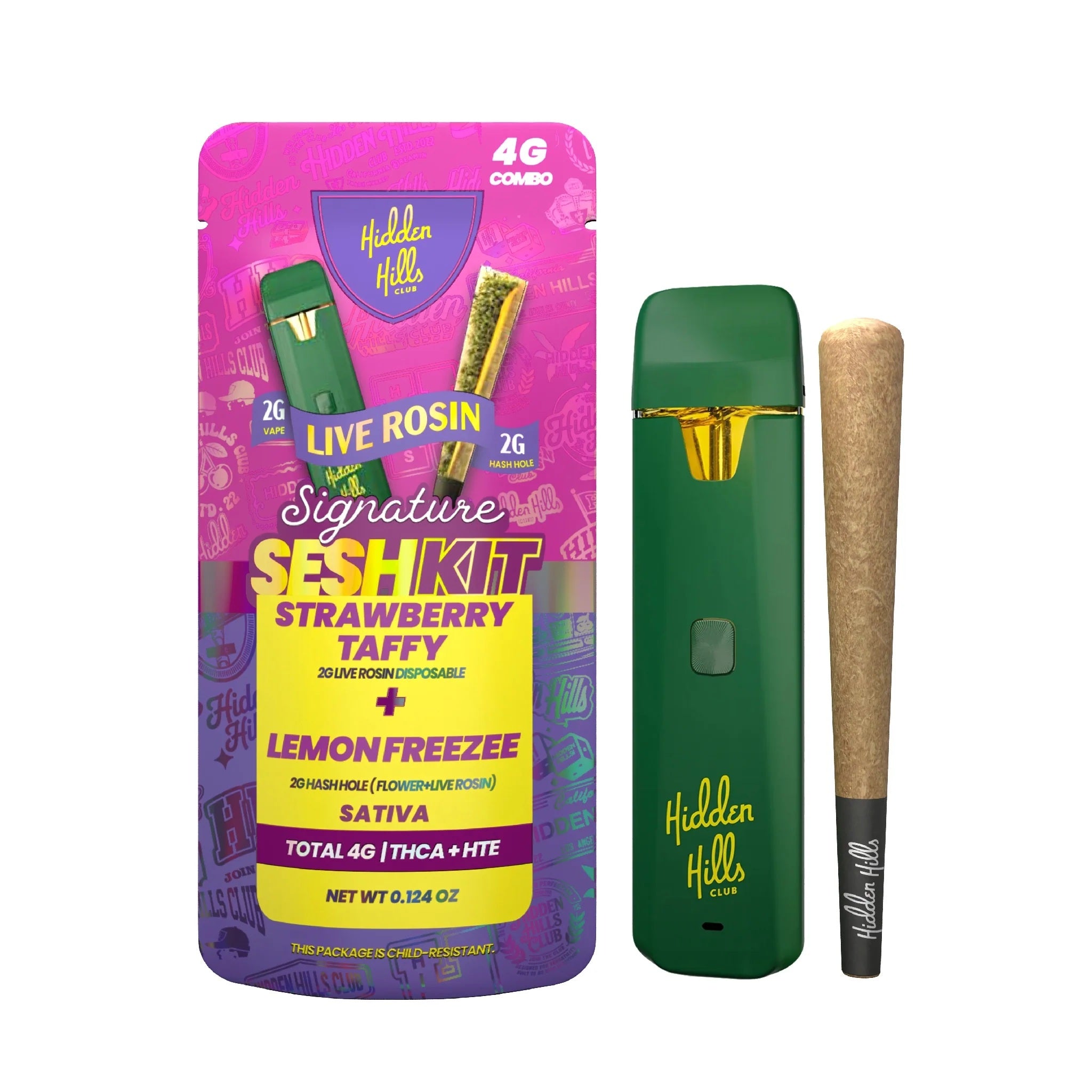 Hidden Hills 4G Live Rosin Signature Seshkit (Device + Hash Hole) - Image 4