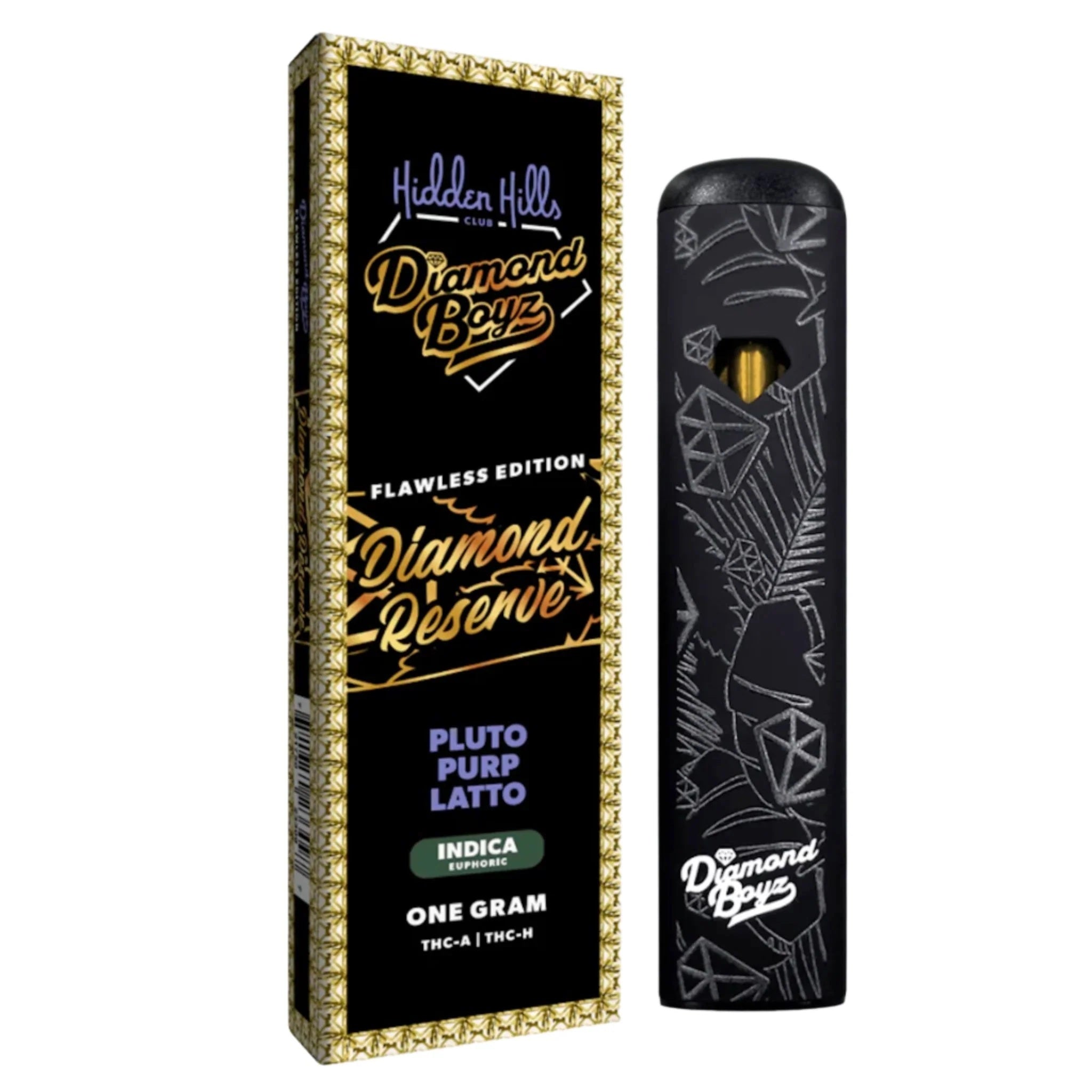 Hidden Hills Diamond Reserve THC-A + THC-H Device- 1000mg - Image 2