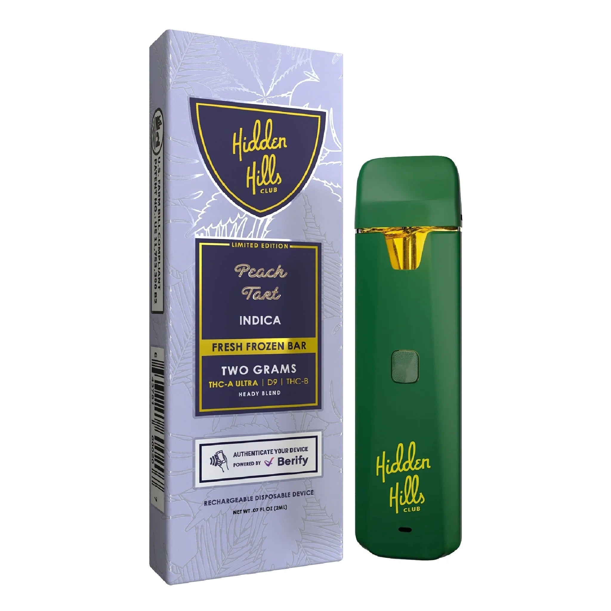 Hidden Hills Fresh Frozen THC-A Device - 2000mg - Image 6