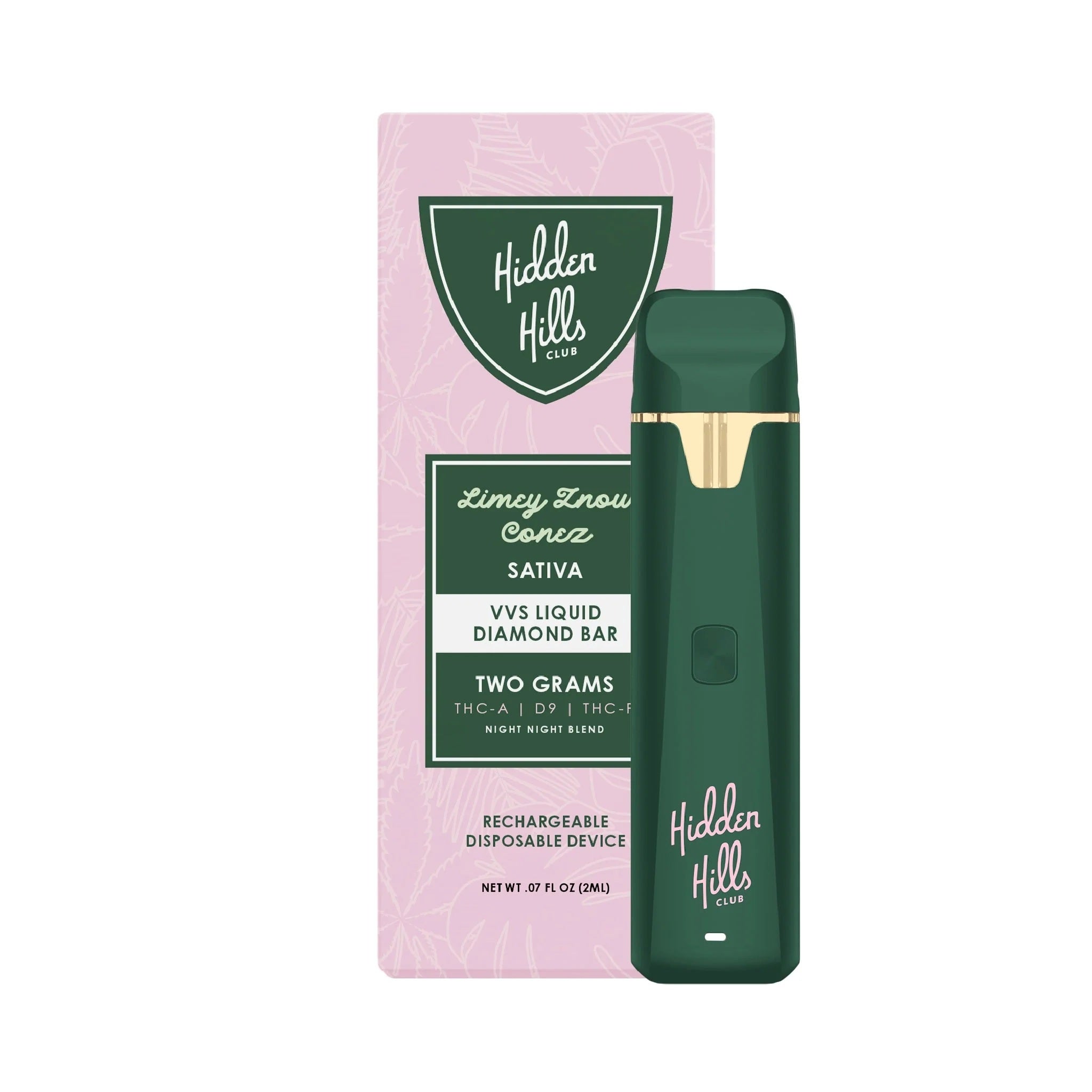 Hidden Hills Night Night VVS Liquid Diamond Device - 2000mg - Image 4
