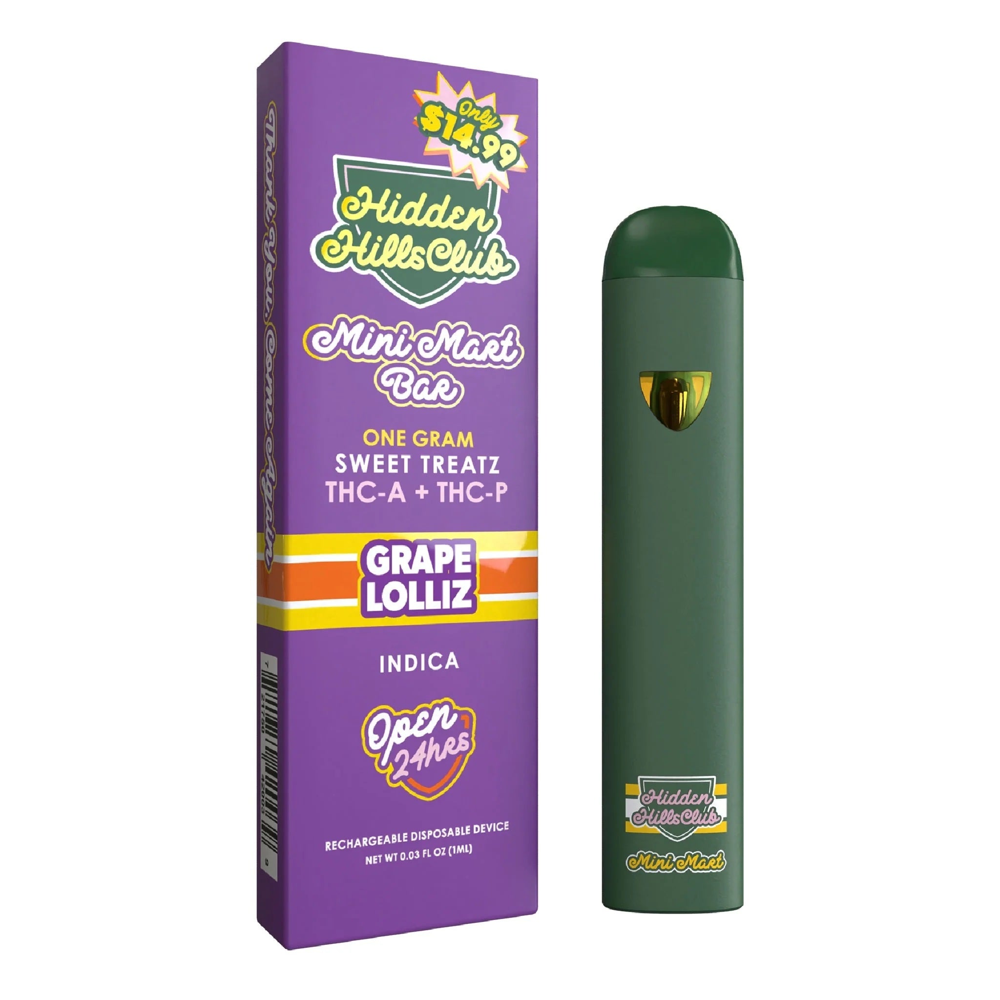 Hidden Hills Sweet Treatz Mini Mart Device - 1000mg - Image 5