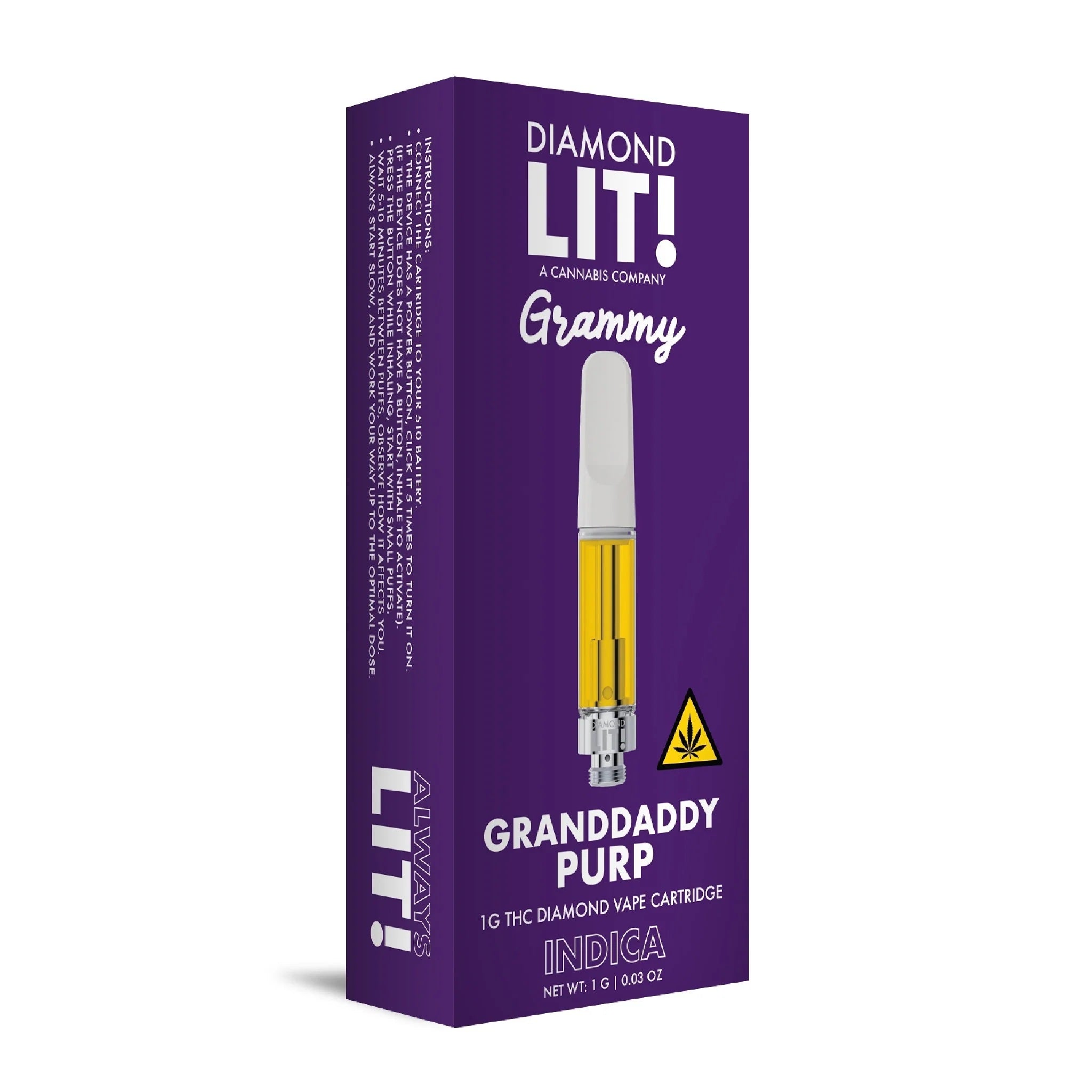 Lit! Grammy THC-A Device - 1g - Image 4