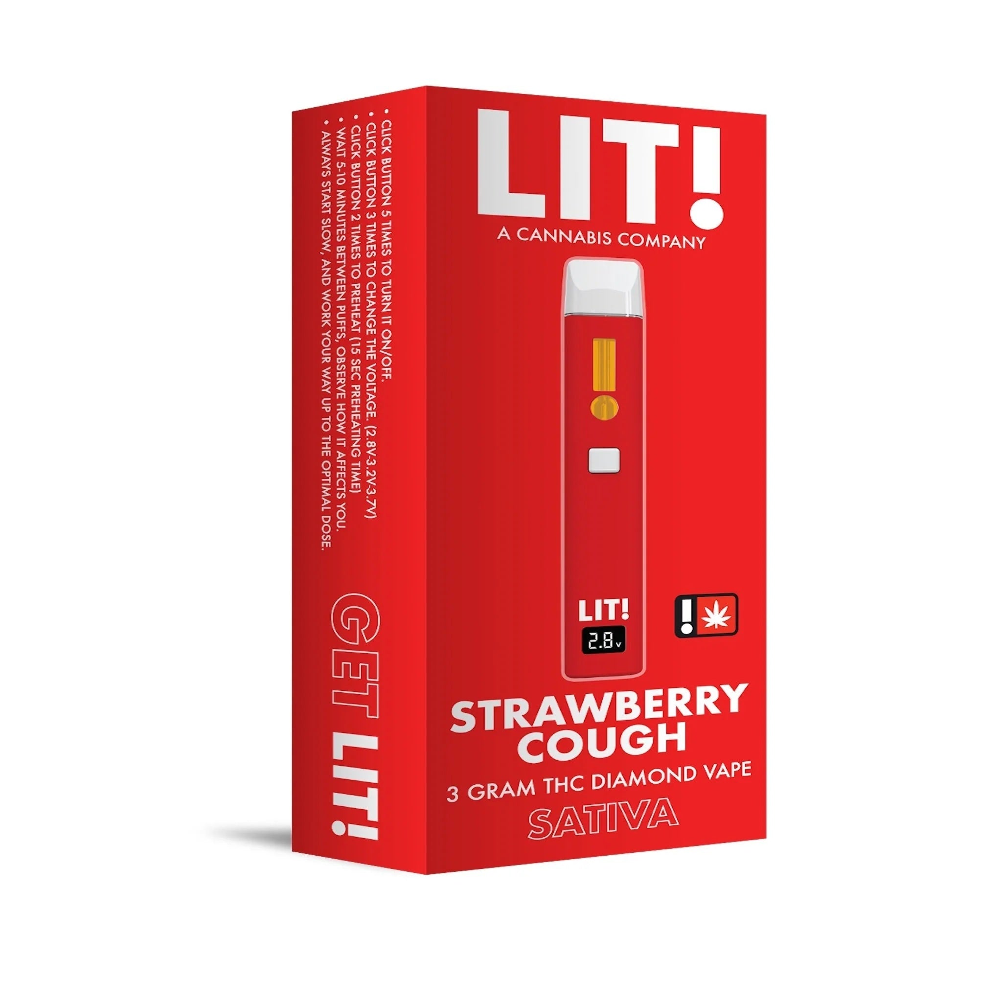 Lit! THC-A Liquid Diamonds Device - 3000mg - Image 5