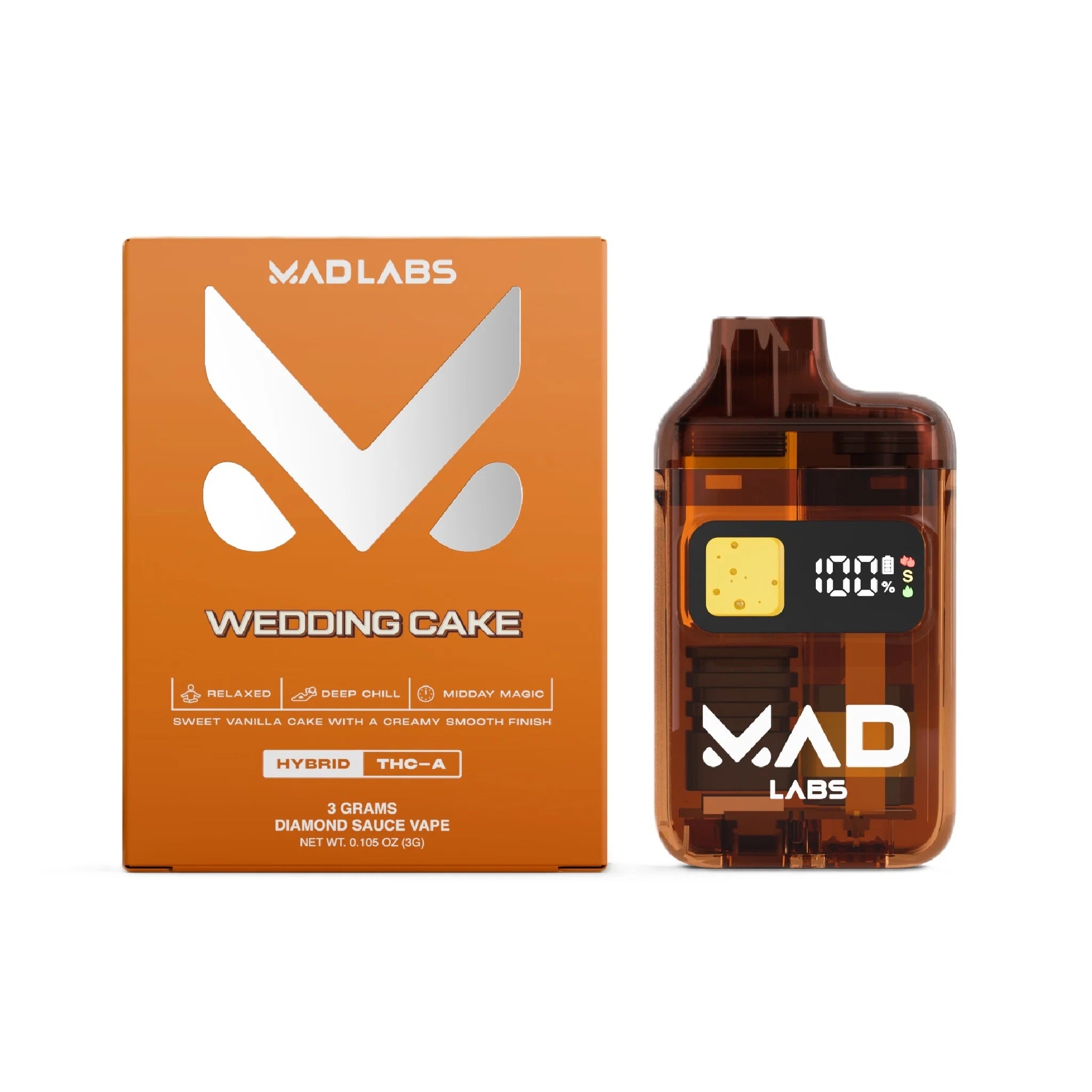 MAD Labs Diamond Sauce THC-A Device - 3000mg - Image 3