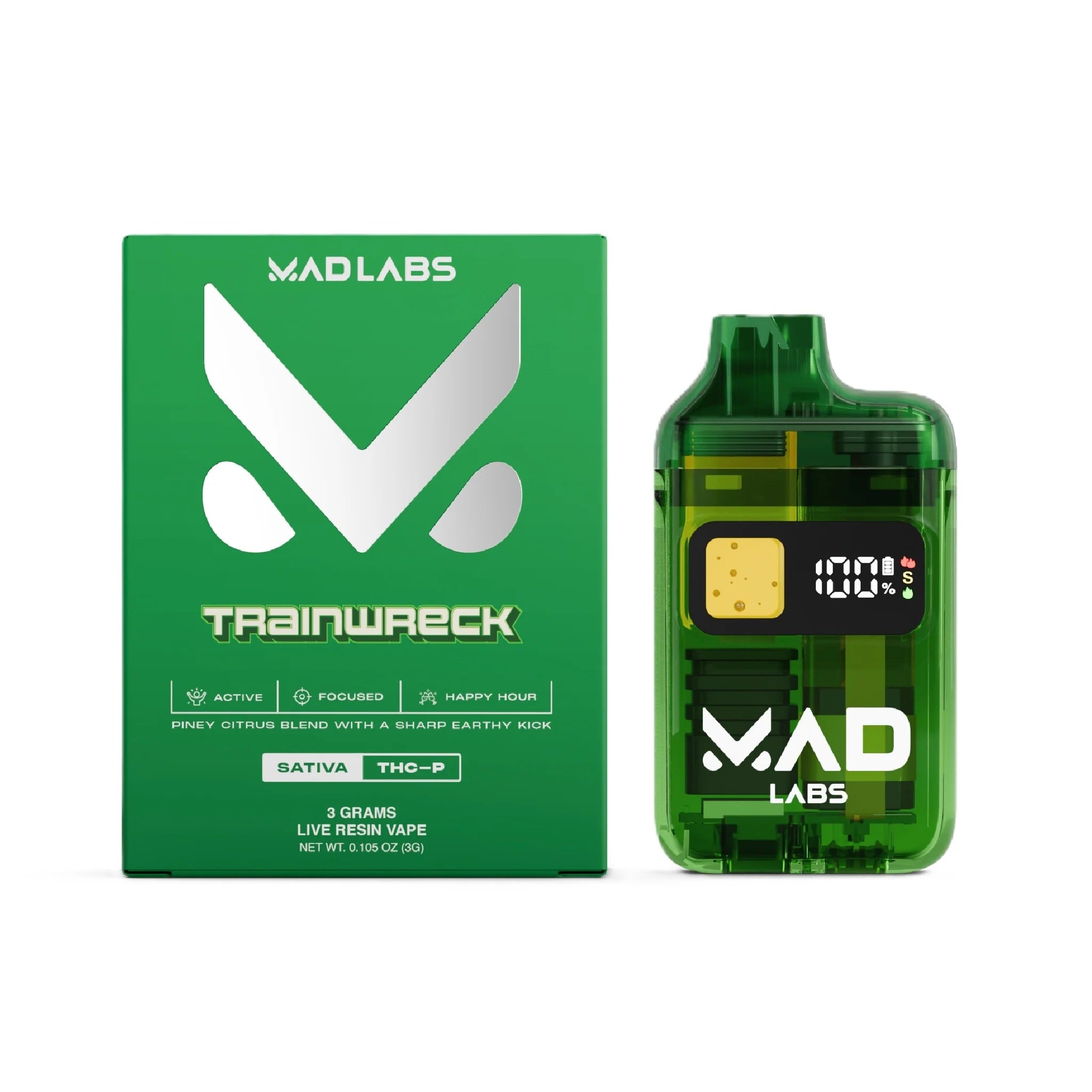 MAD Labs Live Resin THC-P Device - 3000mg - Image 3