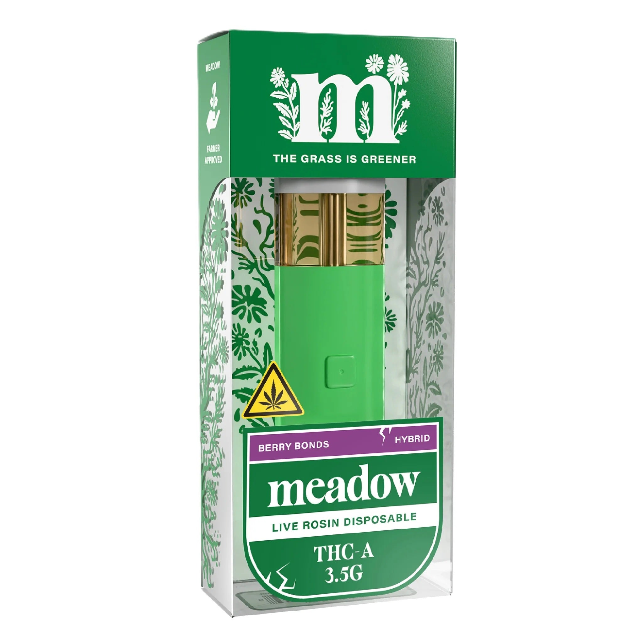Meadow THC-A Live Rosin Device - 3500mg - Image 2