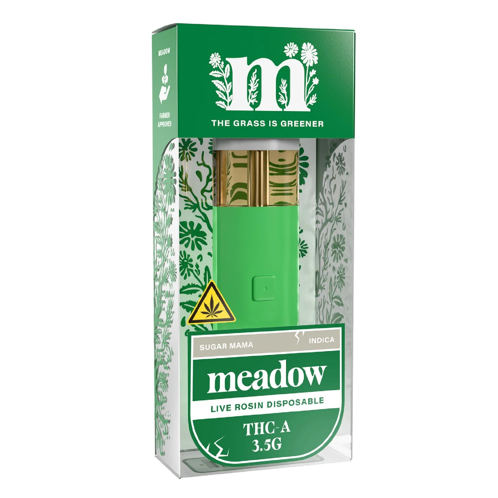 Meadow THC-A Live Rosin Device - 3500mg - Image 5