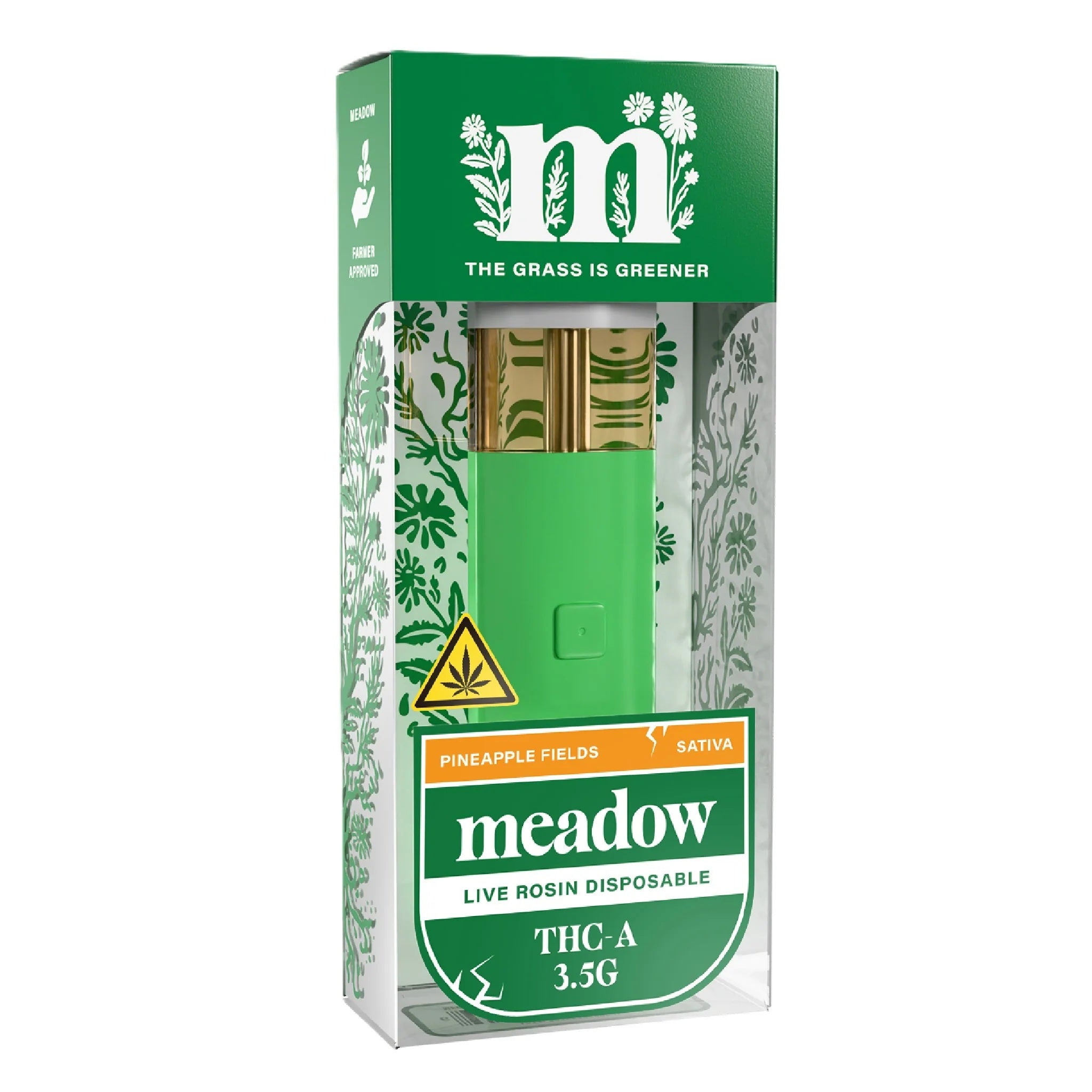 Meadow THC-A Live Rosin Device - 3500mg - Image 4