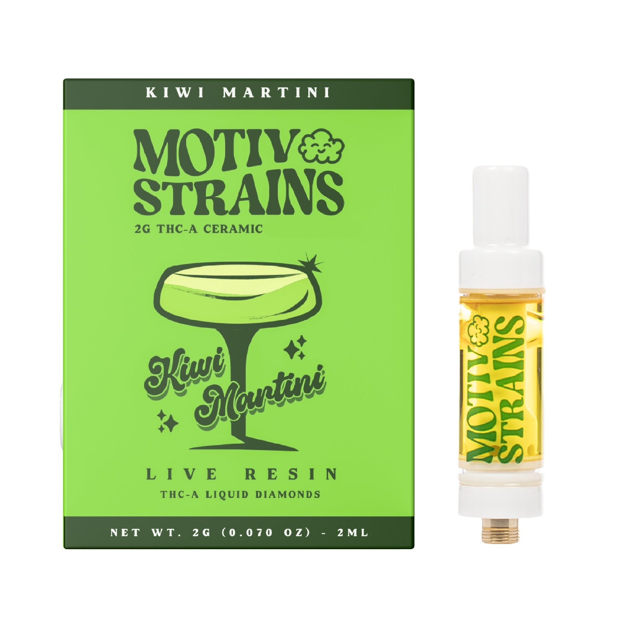 Motiv Strains Ceramic THC-A Device - 2000mg