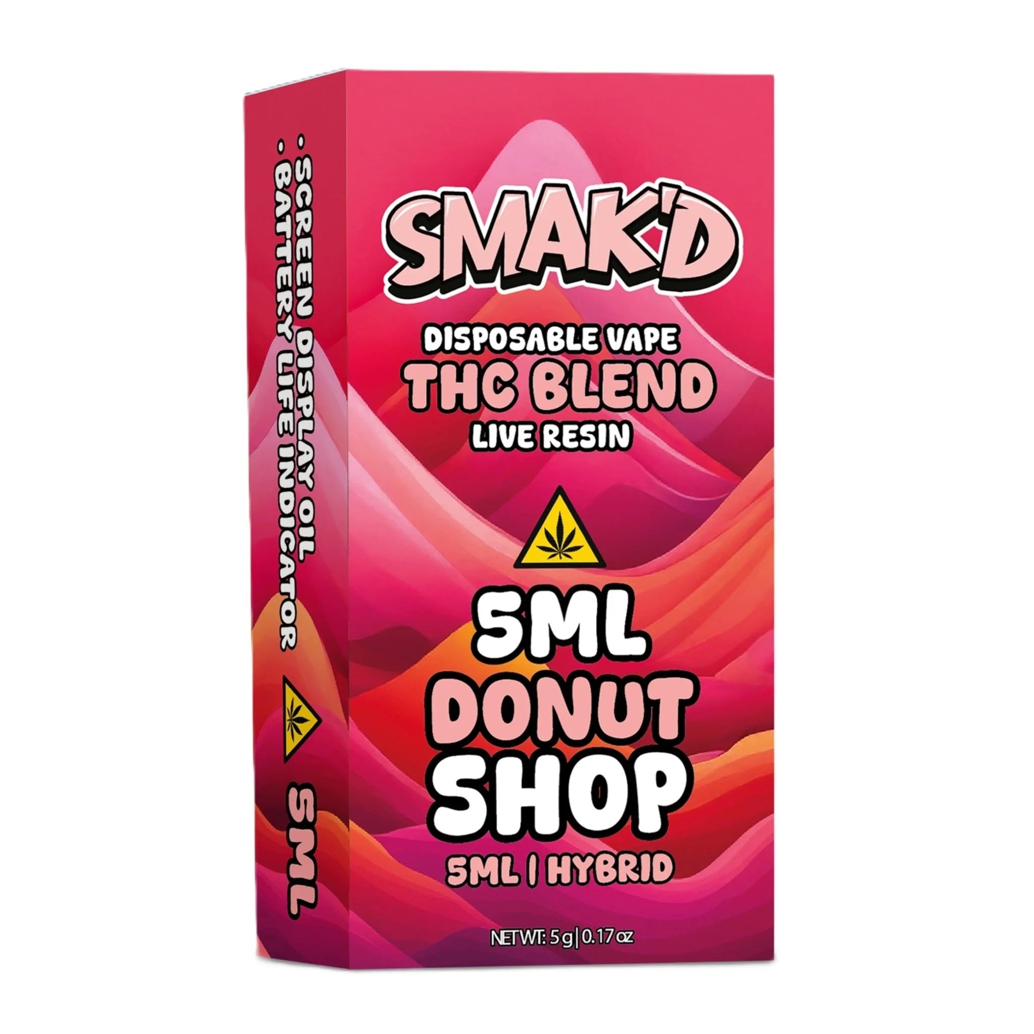 Smakd THC Blend Live Resin Device- 5000mg - Image 5