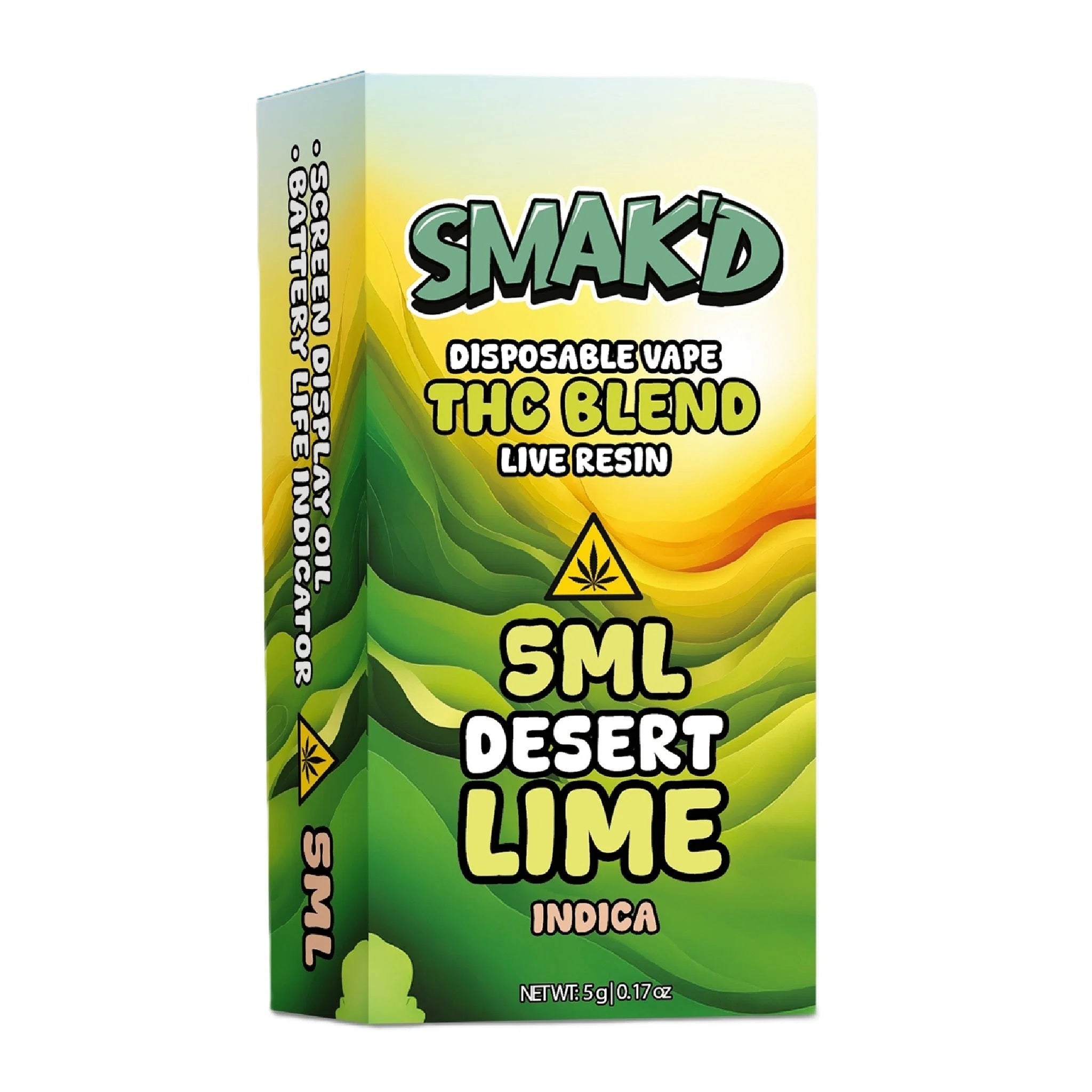 Smakd THC Blend Live Resin Device- 5000mg - Image 4