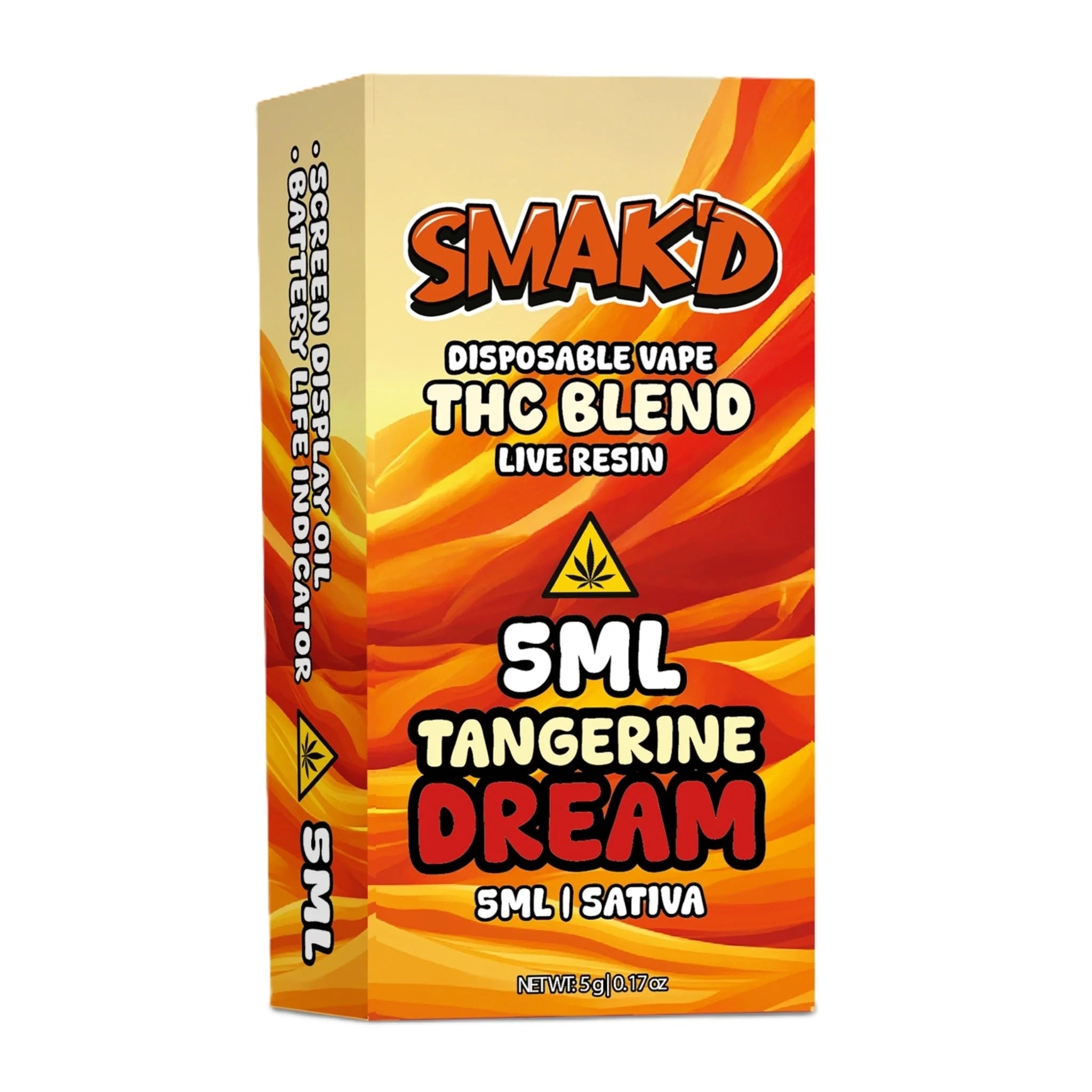 Smakd THC Blend Live Resin Device- 5000mg - Image 2
