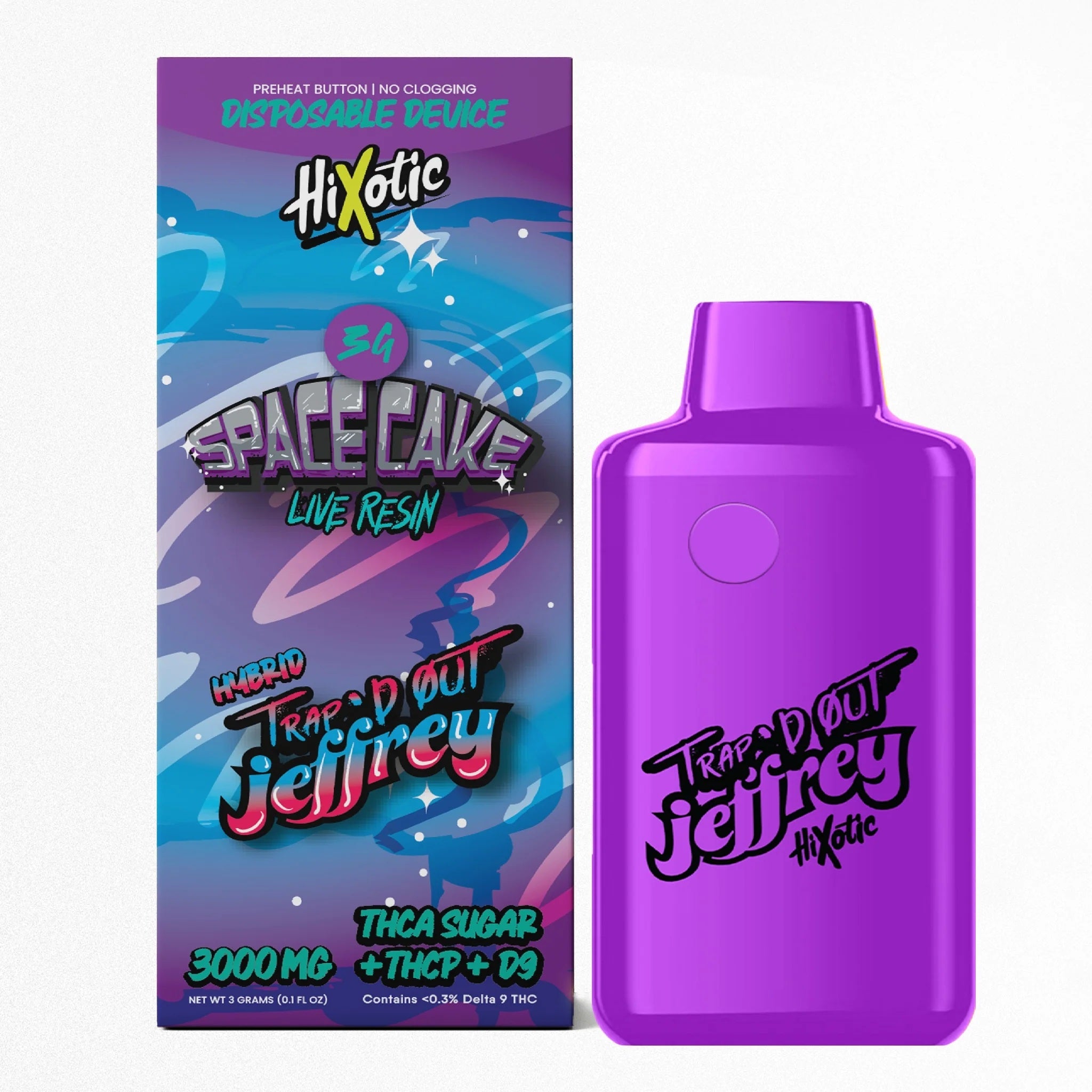 Trapd Out Jeffrey THC-A Sugar Blend Device - 3000mg - Image 5