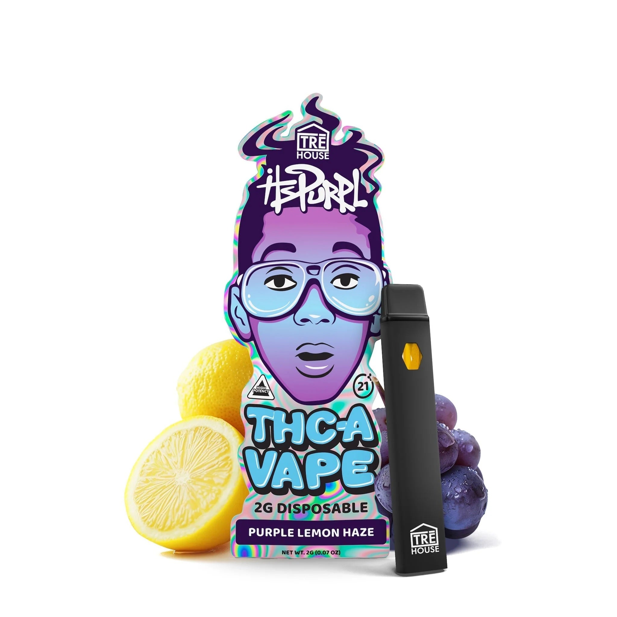 Tre House ItsPurple THC-A Device - 2000mg - Image 2