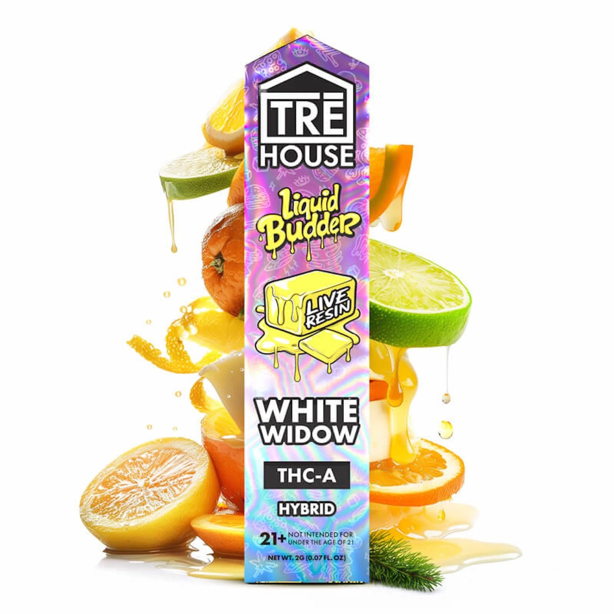 Tre House THC-A Live Resin Liquid Budder Device - 2000mg - Image 2