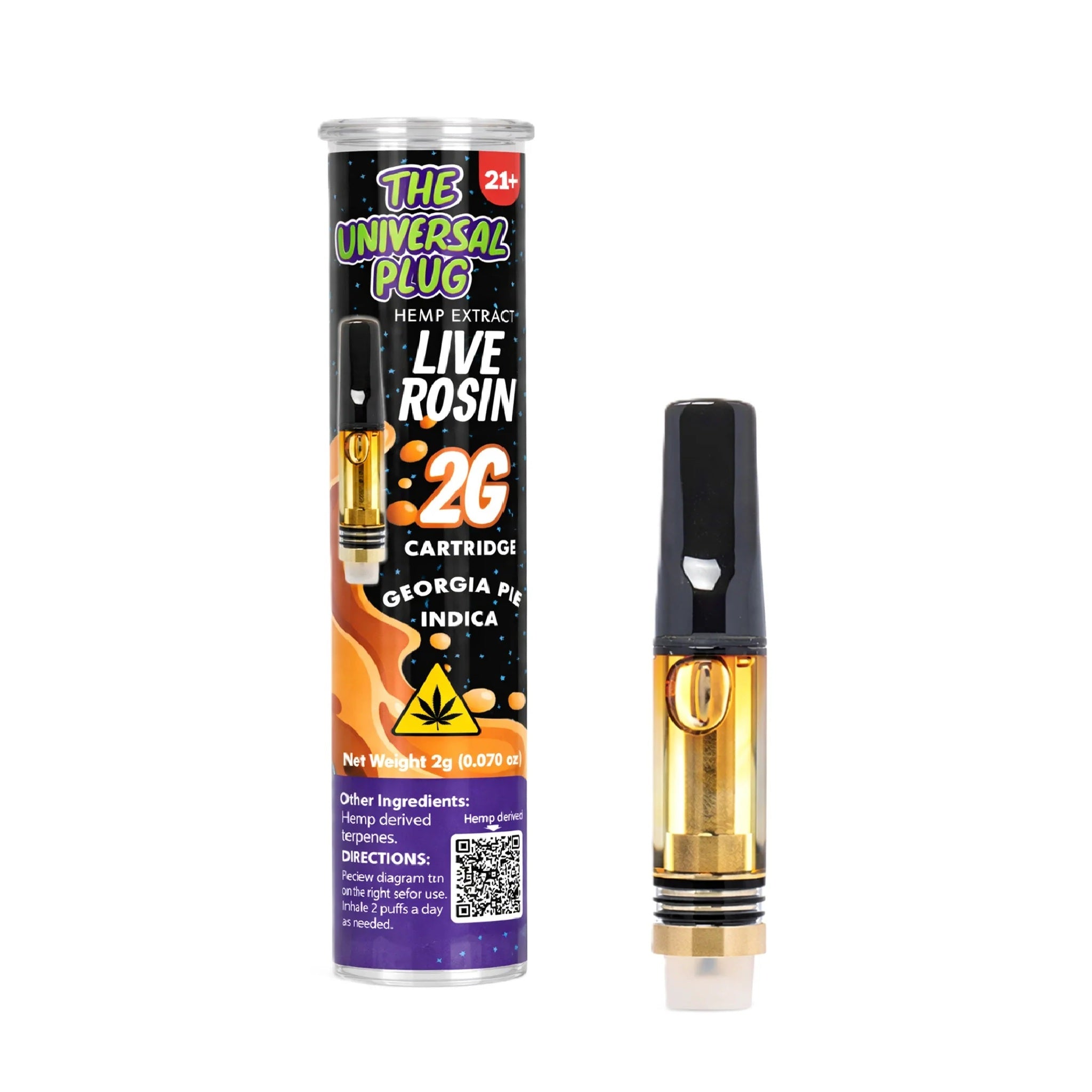 Universal Plug THC Live Rosin Unit - 2000mg - Image 4
