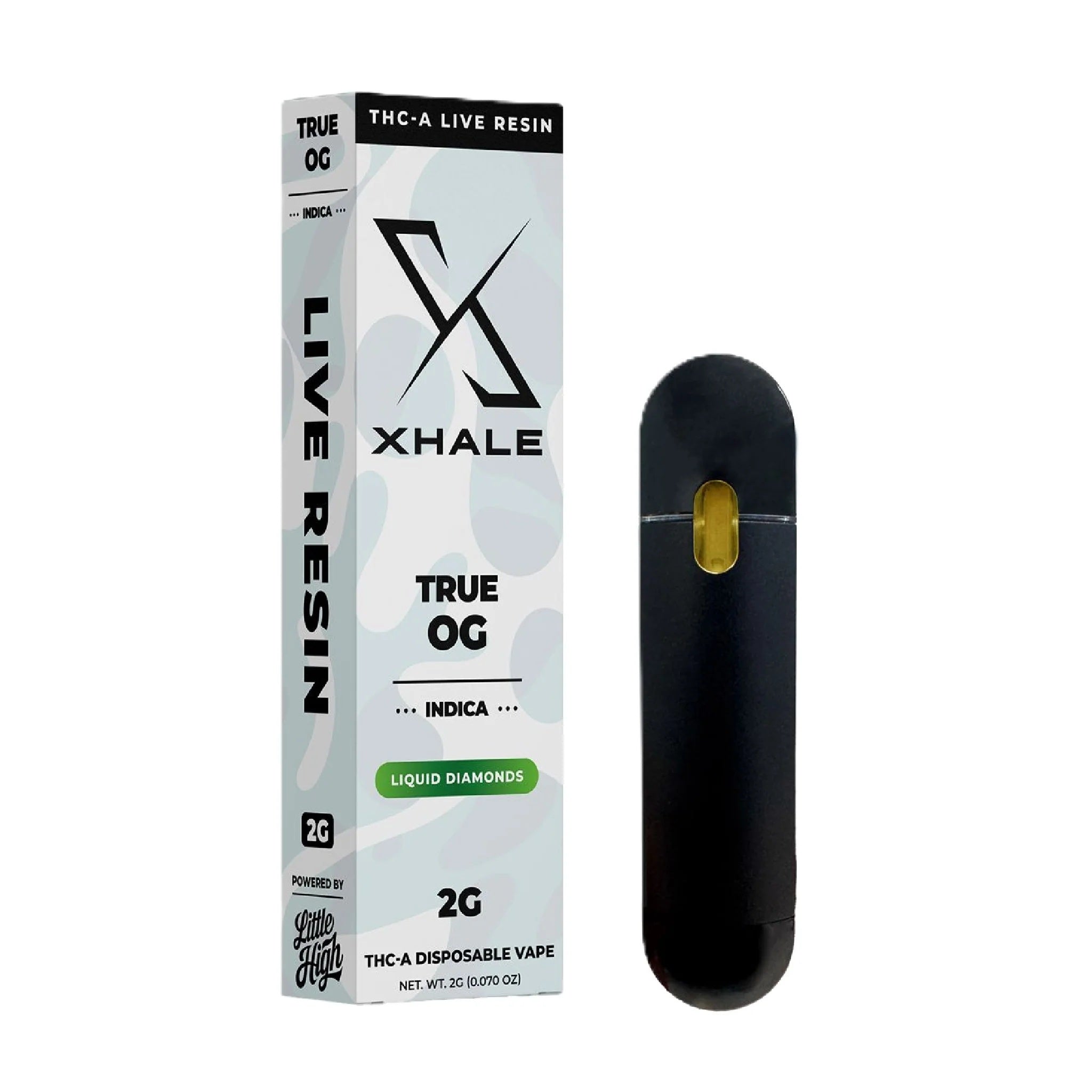 Xhale Live Resin THC-A Device - 2000mg - Image 3